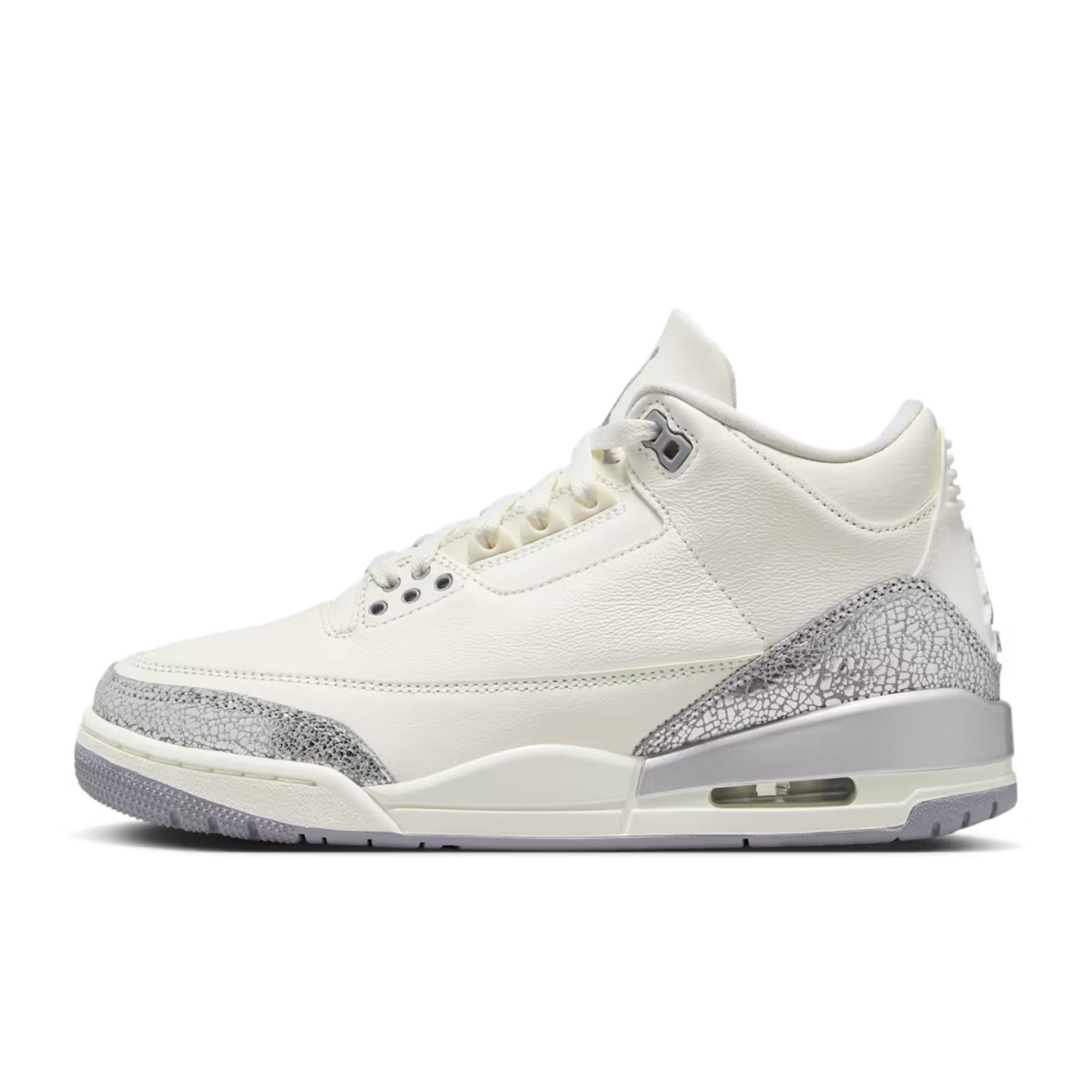 Jordan 3 Retro Sail Cement Grey (Women's)