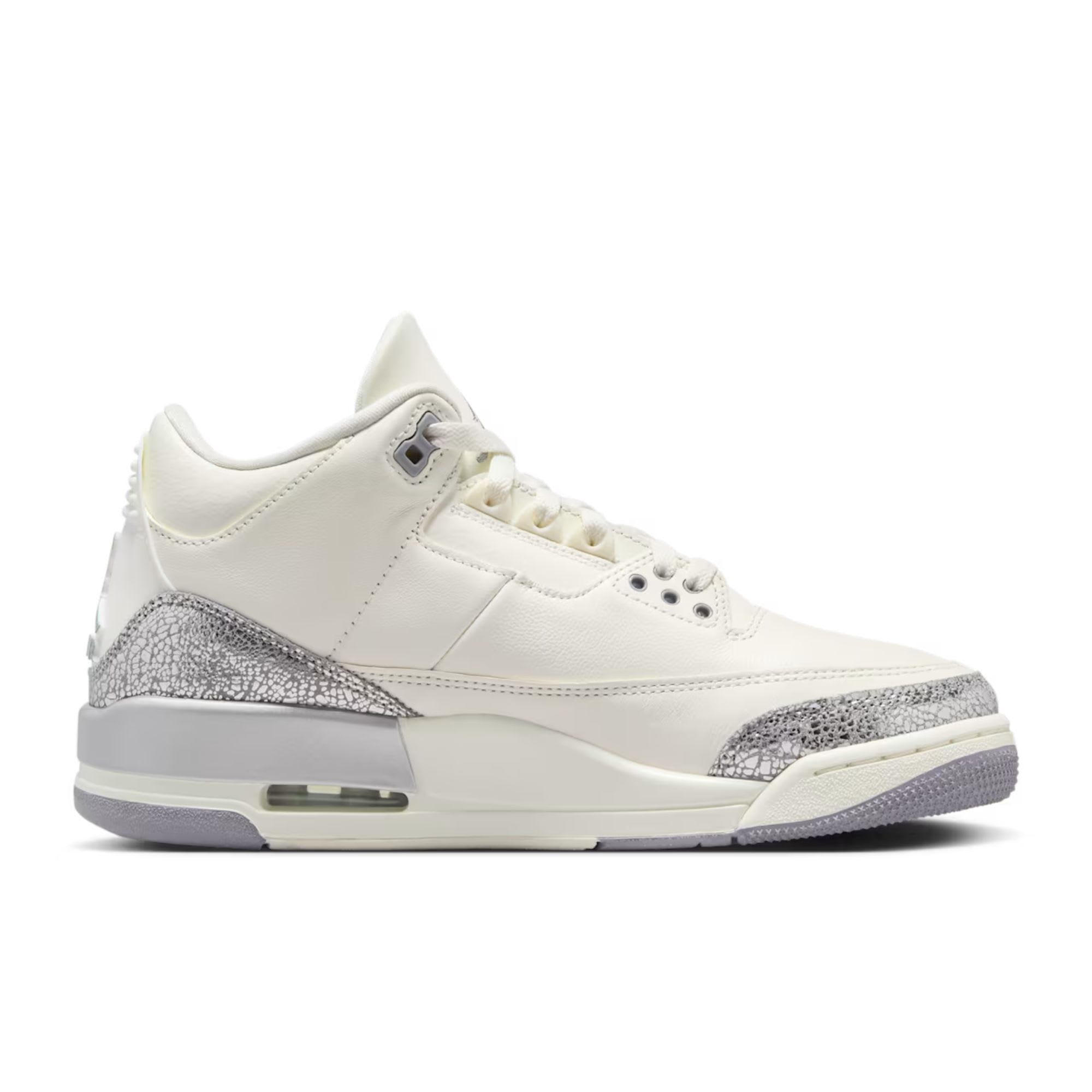 Jordan 3 Retro Sail Cement Grey (Women's)