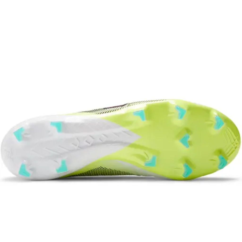 New Balance Furon Pro FG V7 White Hi-Lite Neon Pink