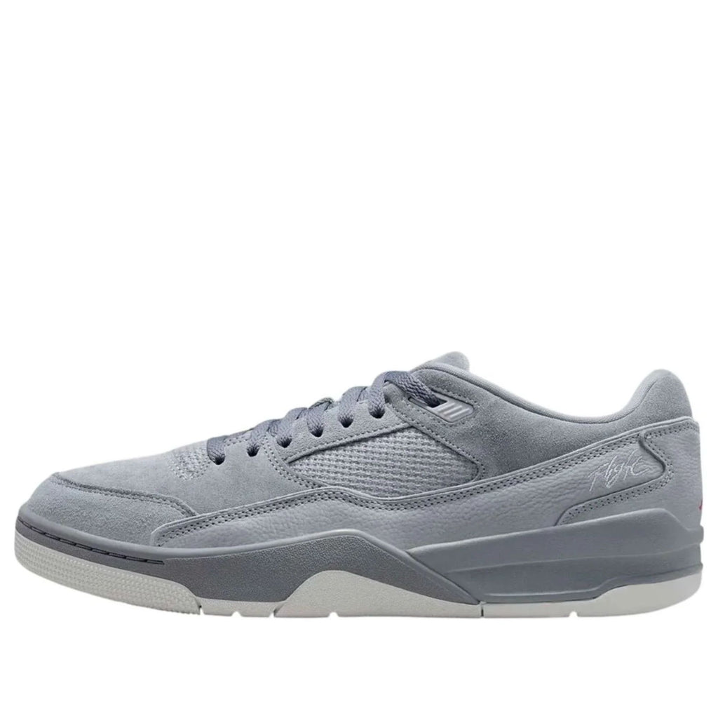 Jordan Flight Court Cool Grey Varsity Red