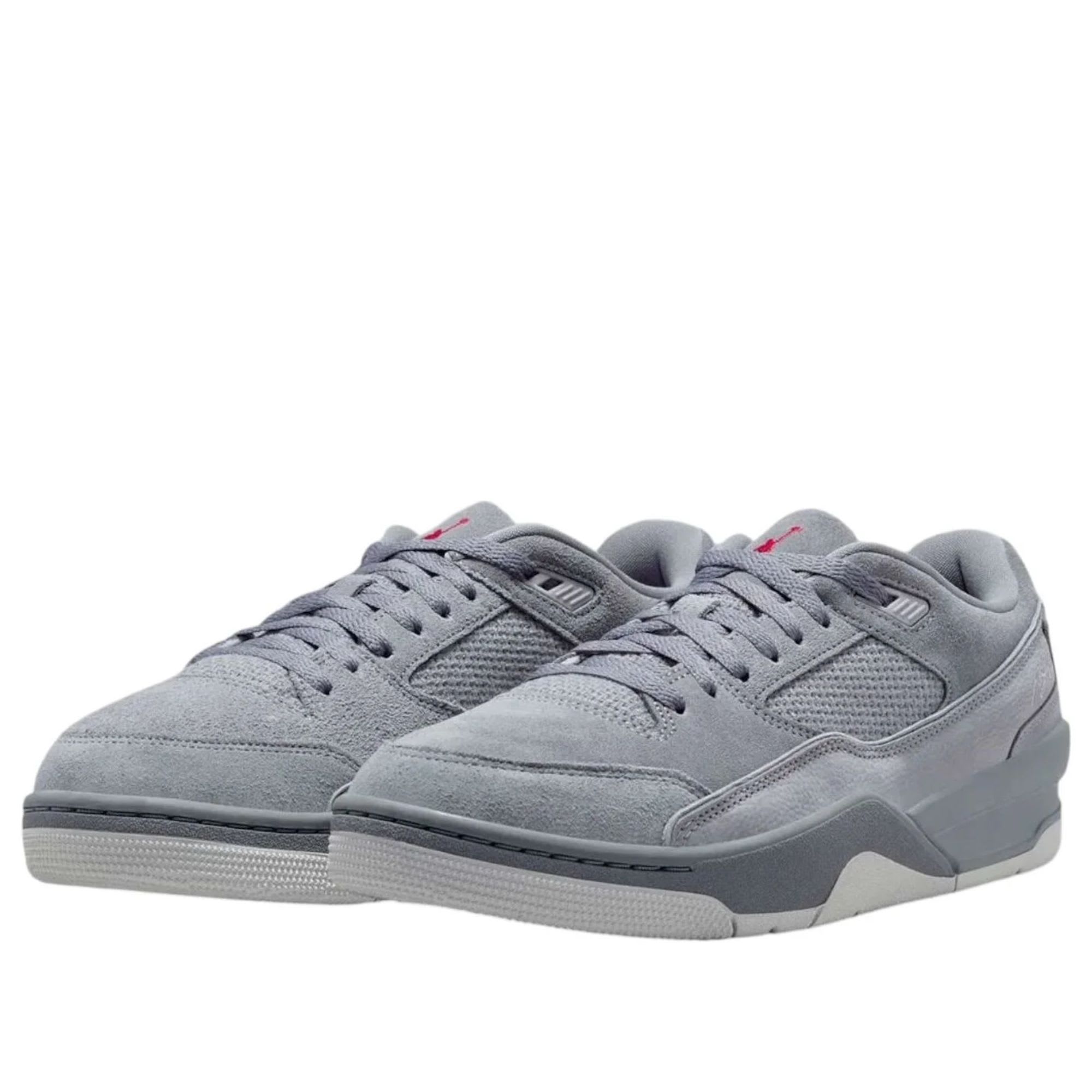 Jordan Flight Court Cool Grey Varsity Red