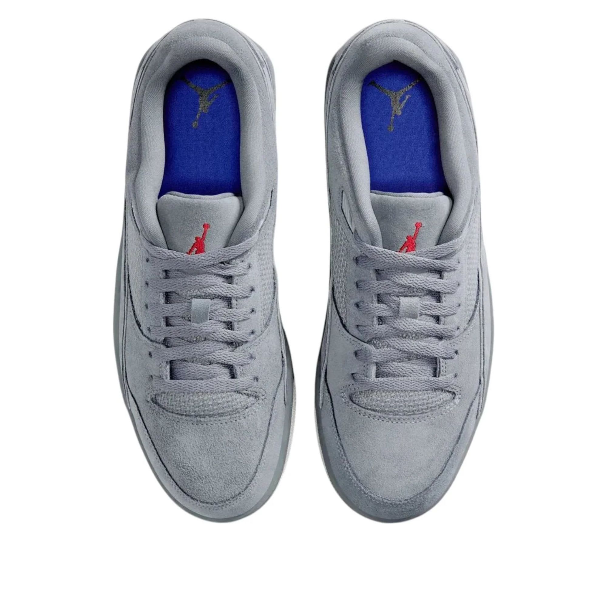 Jordan Flight Court Cool Grey Varsity Red