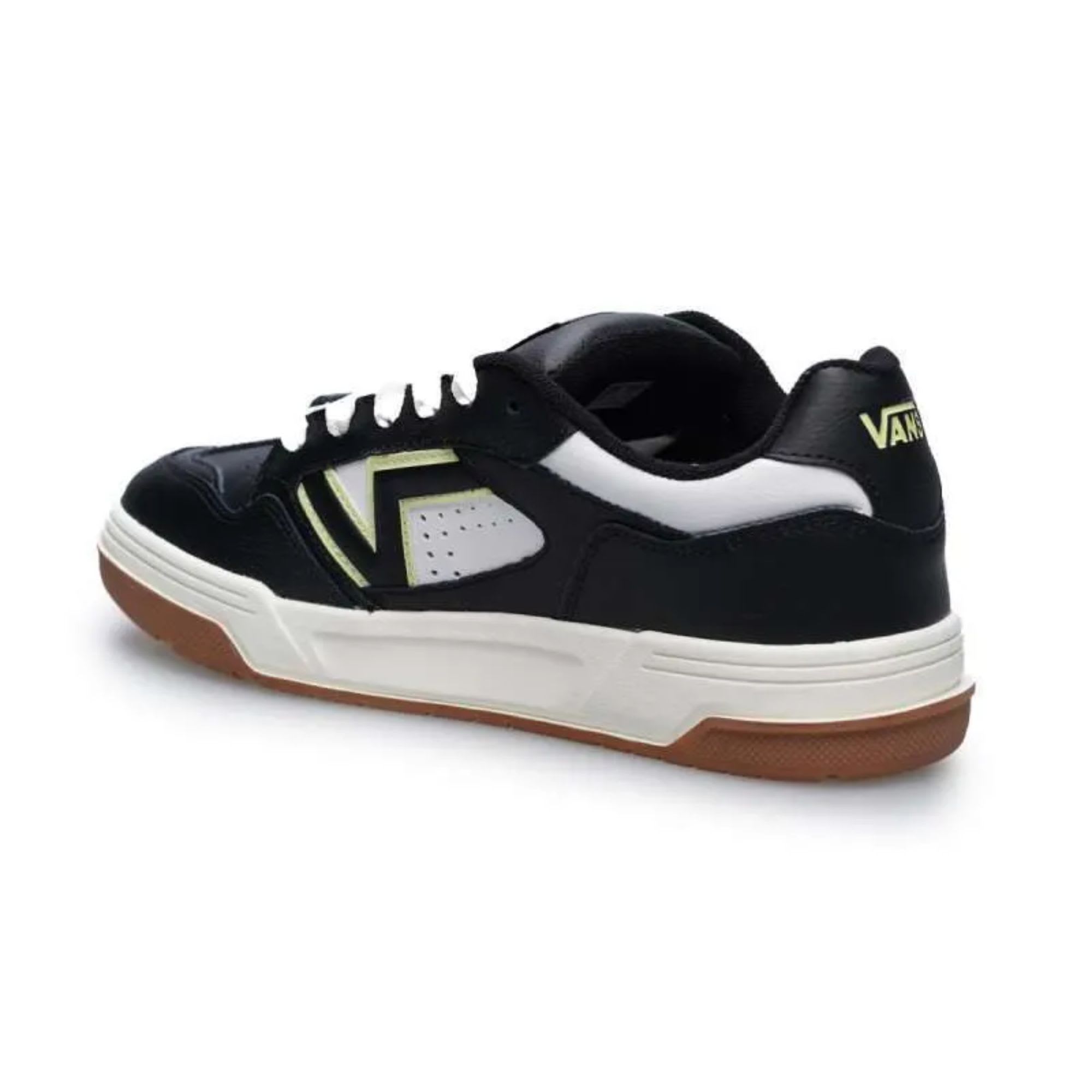 Vans Upland Black Lime Green