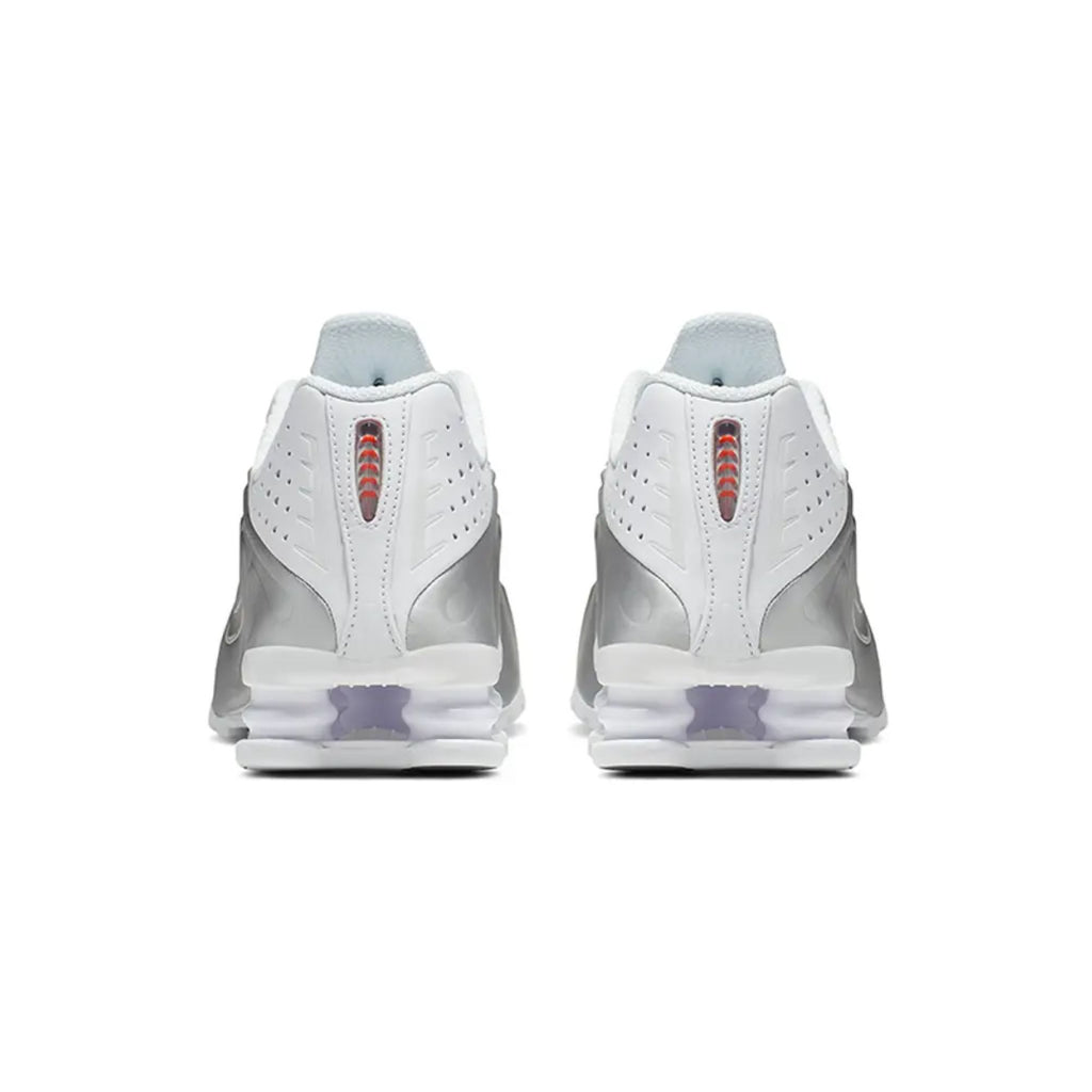 Nike Shox R4 White Metallic Silver (Women's)