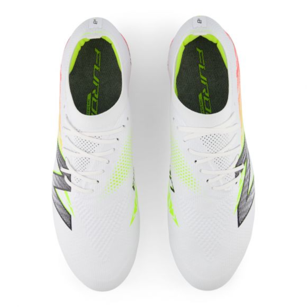New Balance Furon Elite FG V8 White Energy Red Hi-Lite
