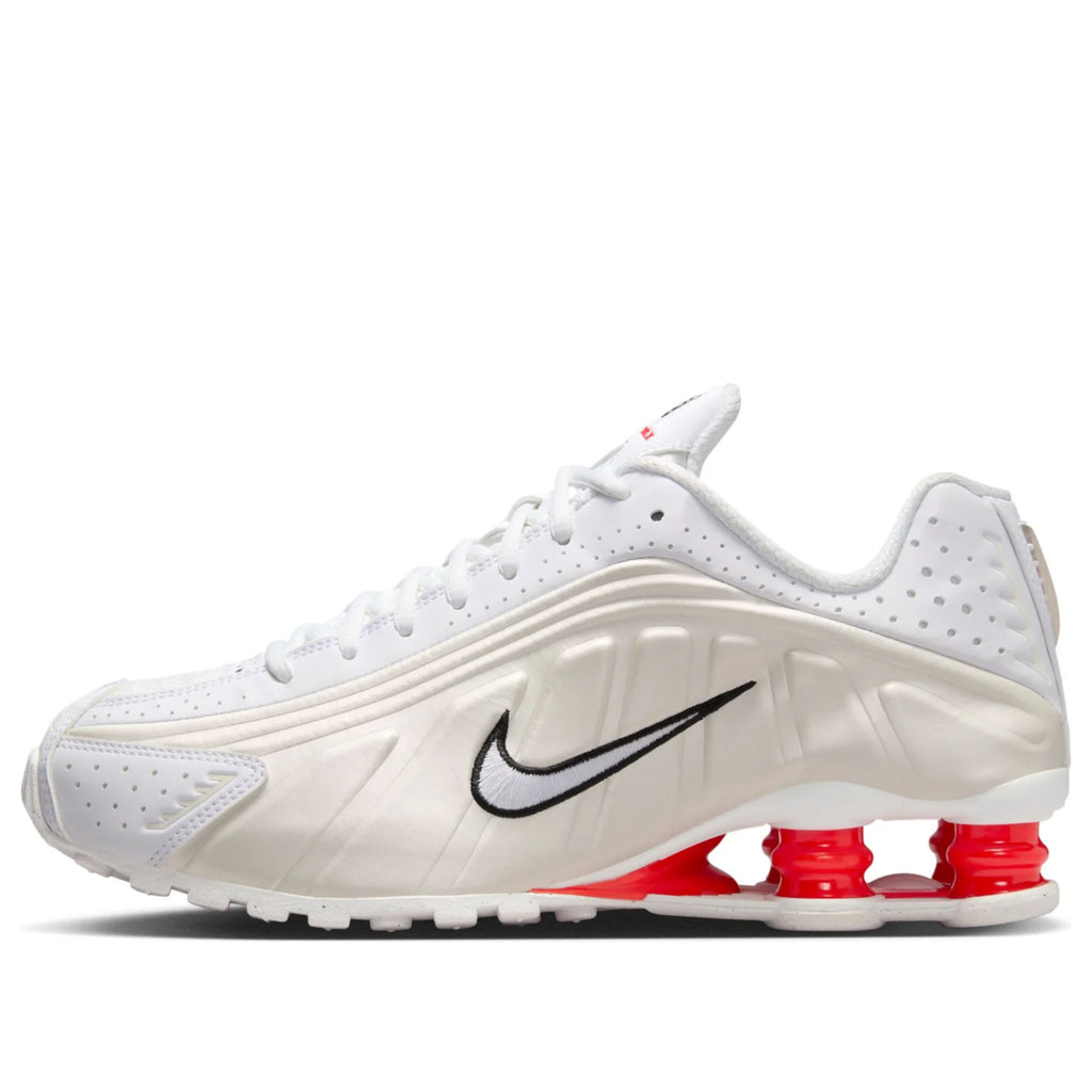 Nike Shox R4 White Phantom Picante Red (Women's)