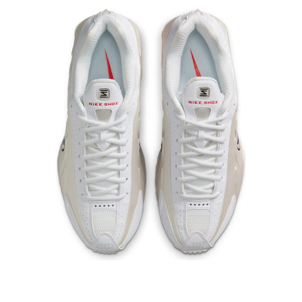 Nike Shox R4 White Phantom Picante Red (Women's)