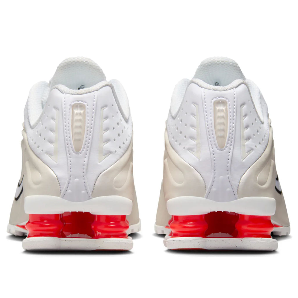 Nike Shox R4 White Phantom Picante Red (Women's)