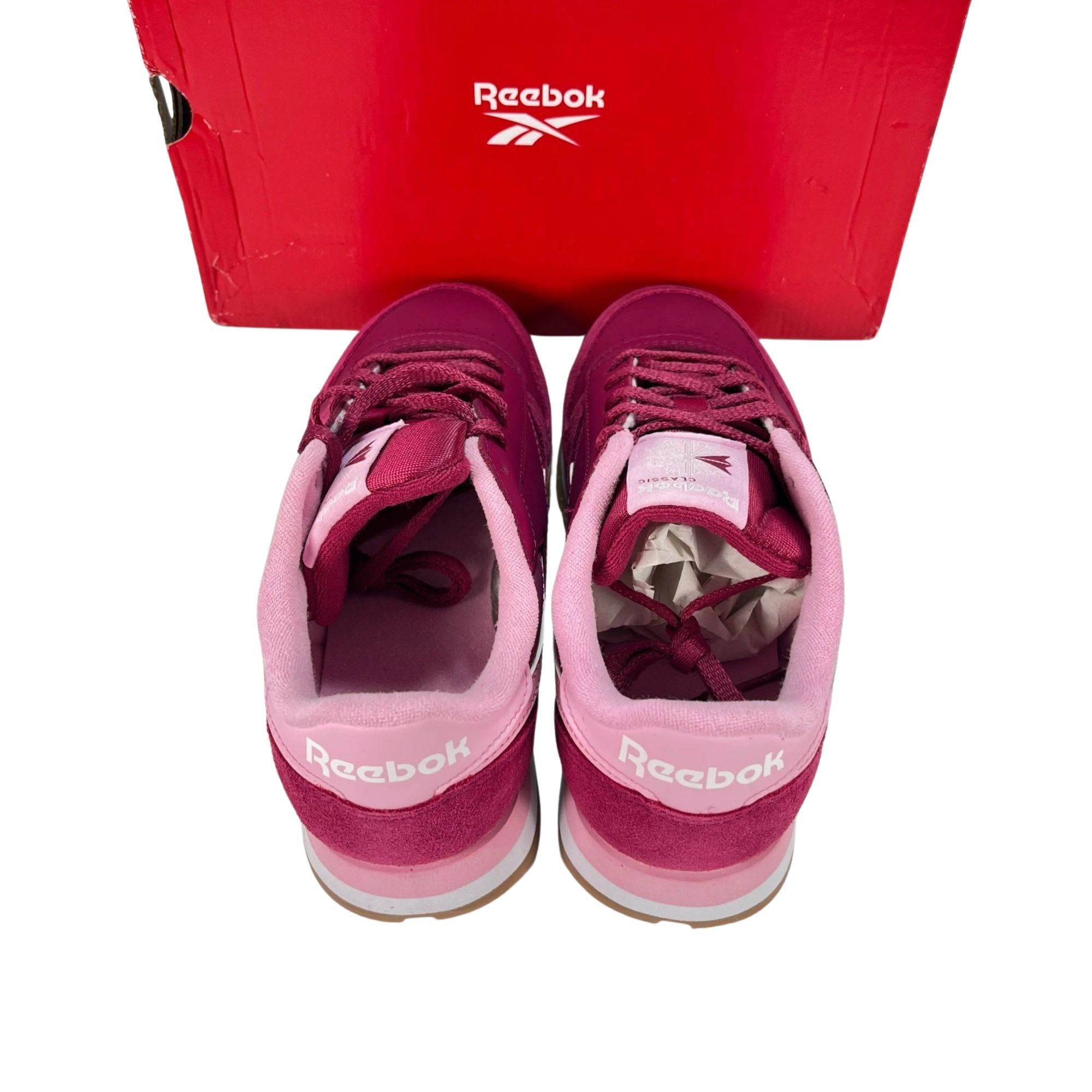 Reebok Classic Leather Berry Rose Gum (GS)