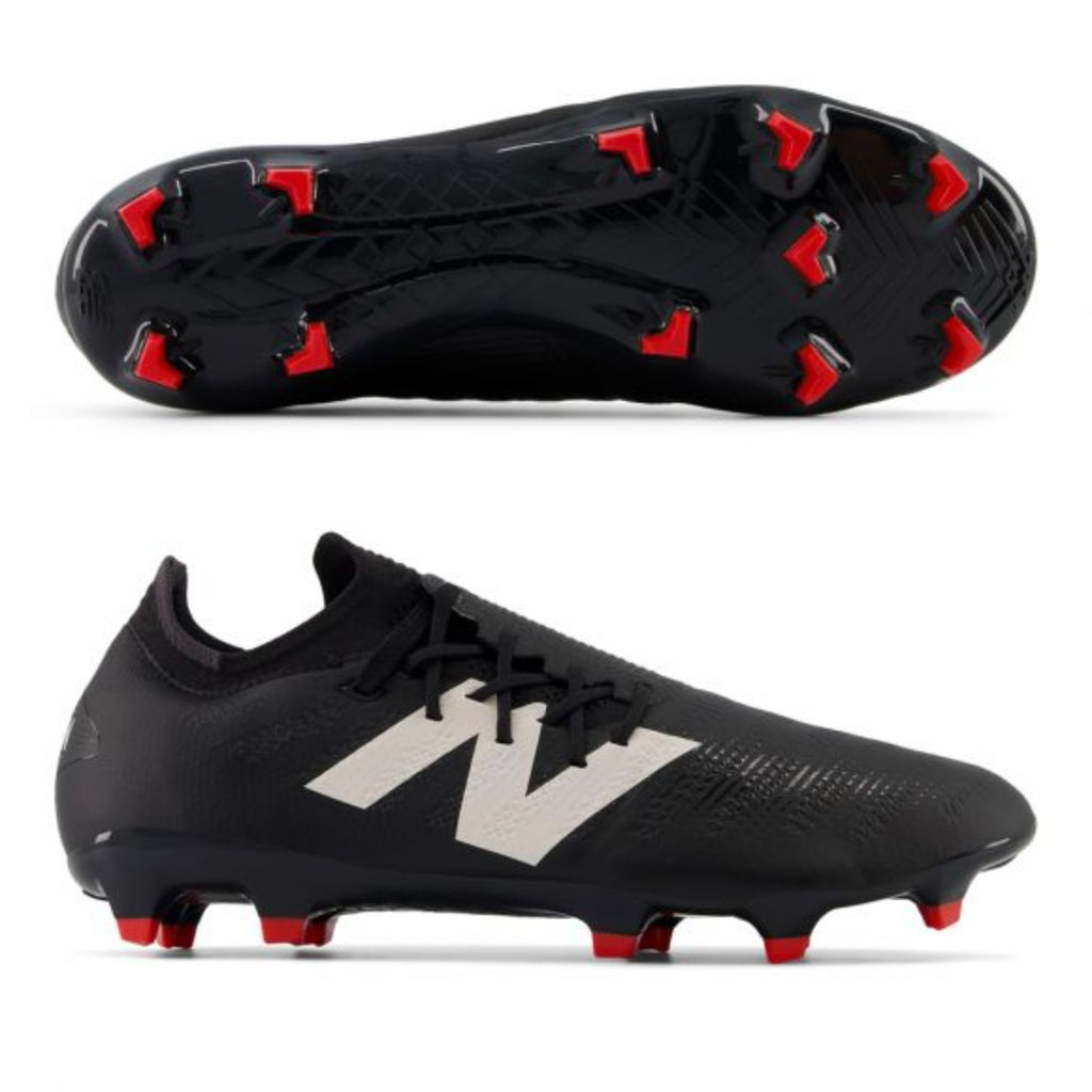 New Balance Furon Pro FG V7 Black White True Red