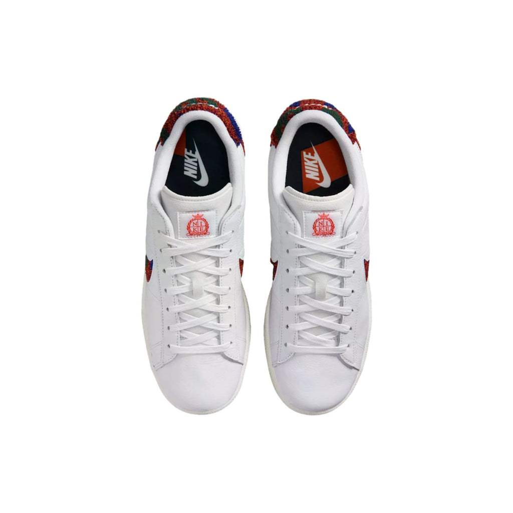 Nike Tennis Classic Premium White Sail Safety Orange