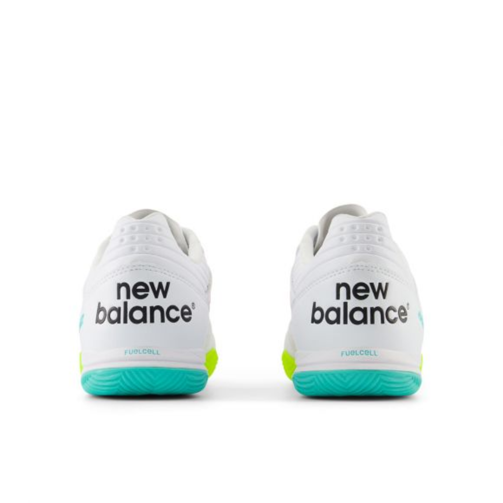New Balance 442 Pro Indoor v2 White Hi-Lite Neon Pink