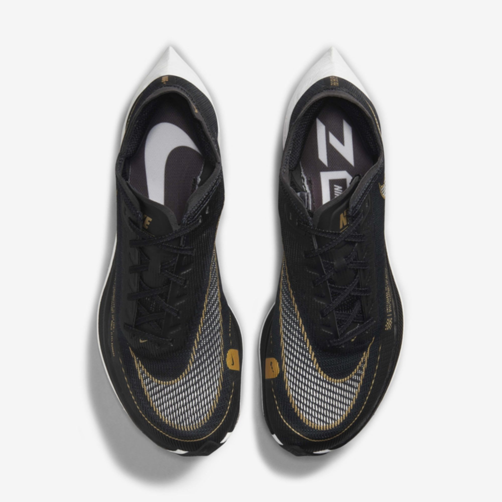 Nike ZoomX Vaporfly Next% 2 Black Metallic Gold Coin (Women's)