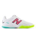 New Balance 442 Pro Indoor v2 White Hi-Lite Neon Pink