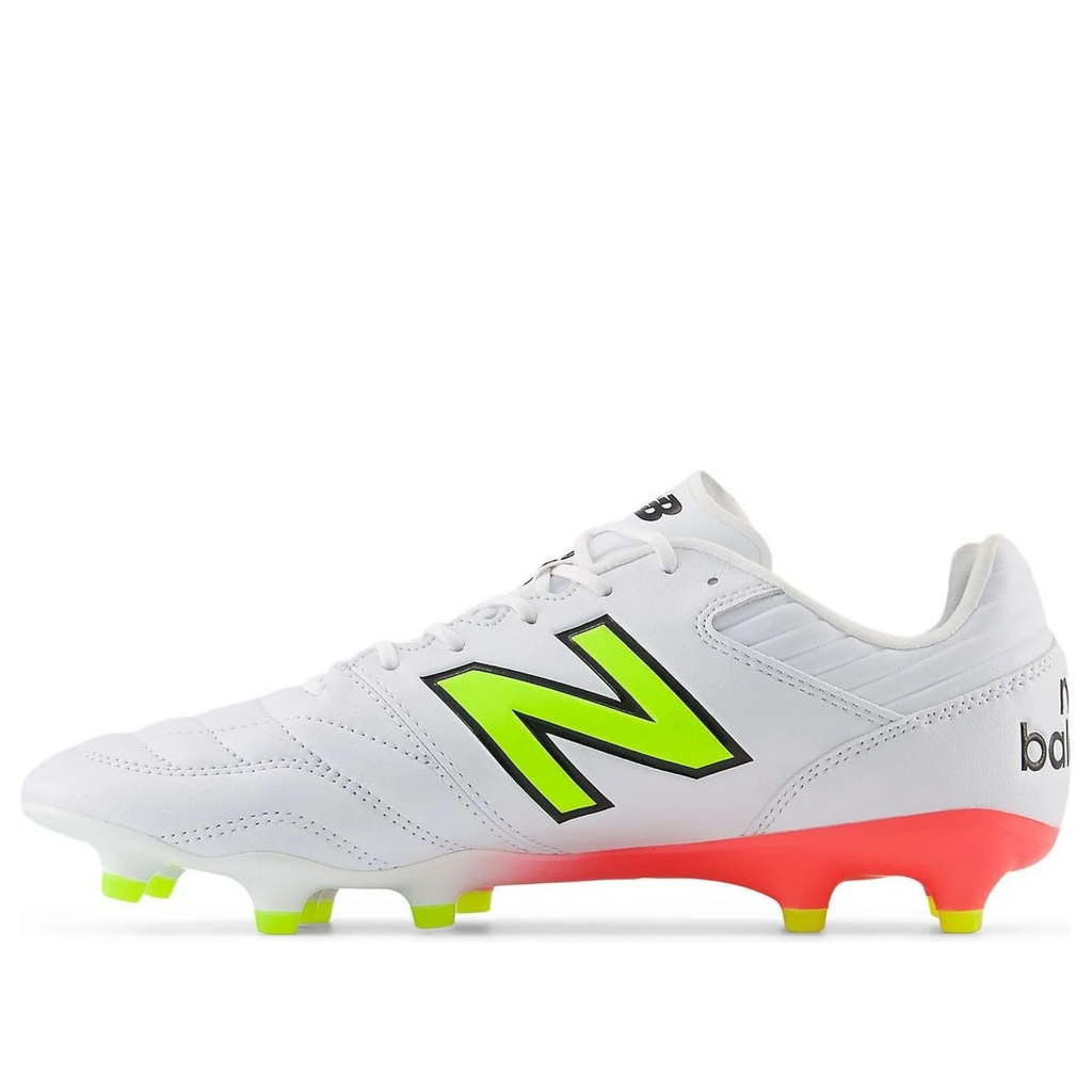 New Balance 442 Pro FG v2 White Energy Red Hi-Lite