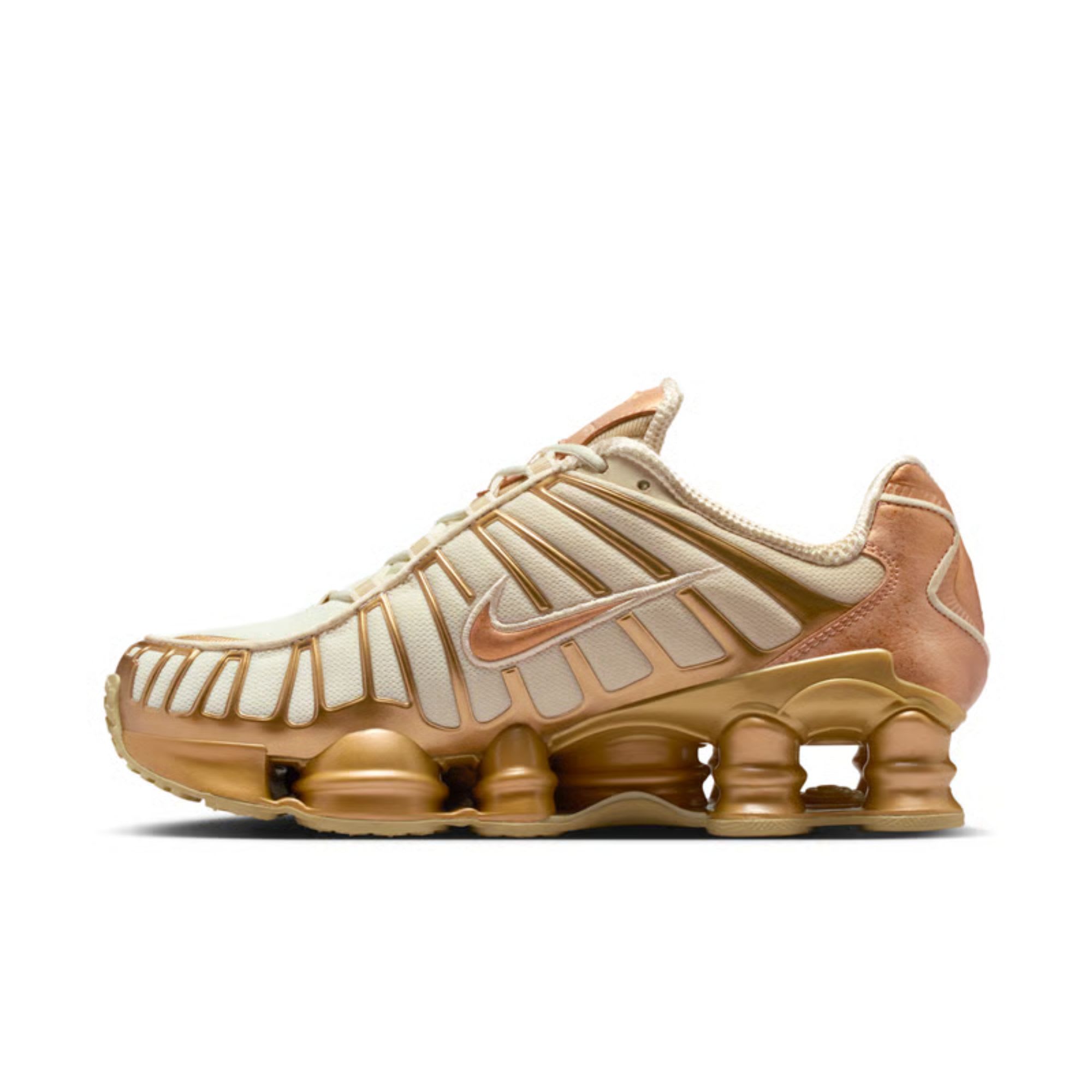 Nike Shox TL Coconut Milk Metallic Gold Copper (Women's)