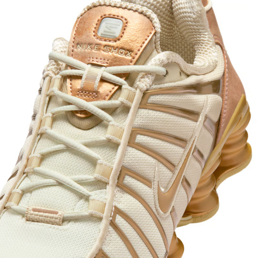 Nike Shox TL Coconut Milk Metallic Gold Copper (Women's)