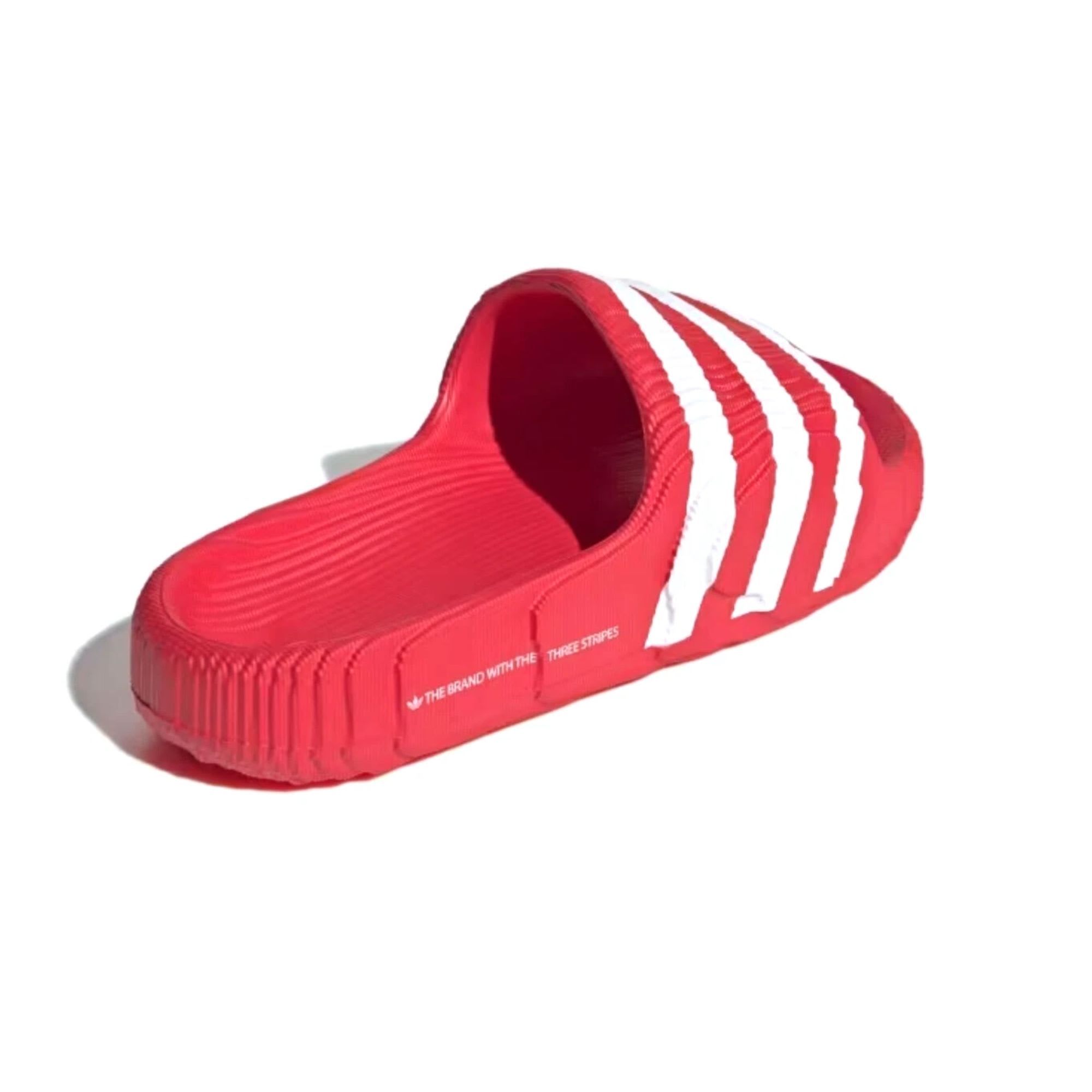 adidas Adilette 22 Slides Better Scarlet Cloud White