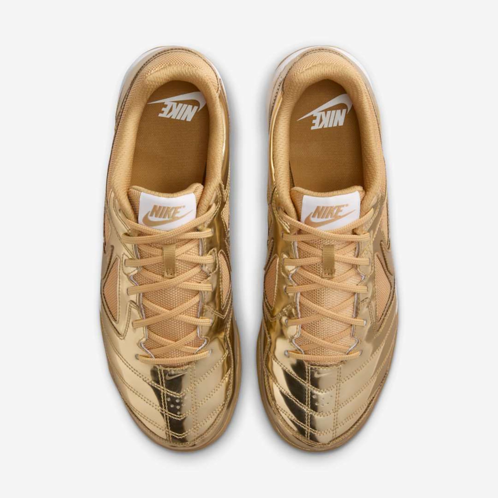 Nike Gato LV8 Metallic Gold White Gum Light Brown