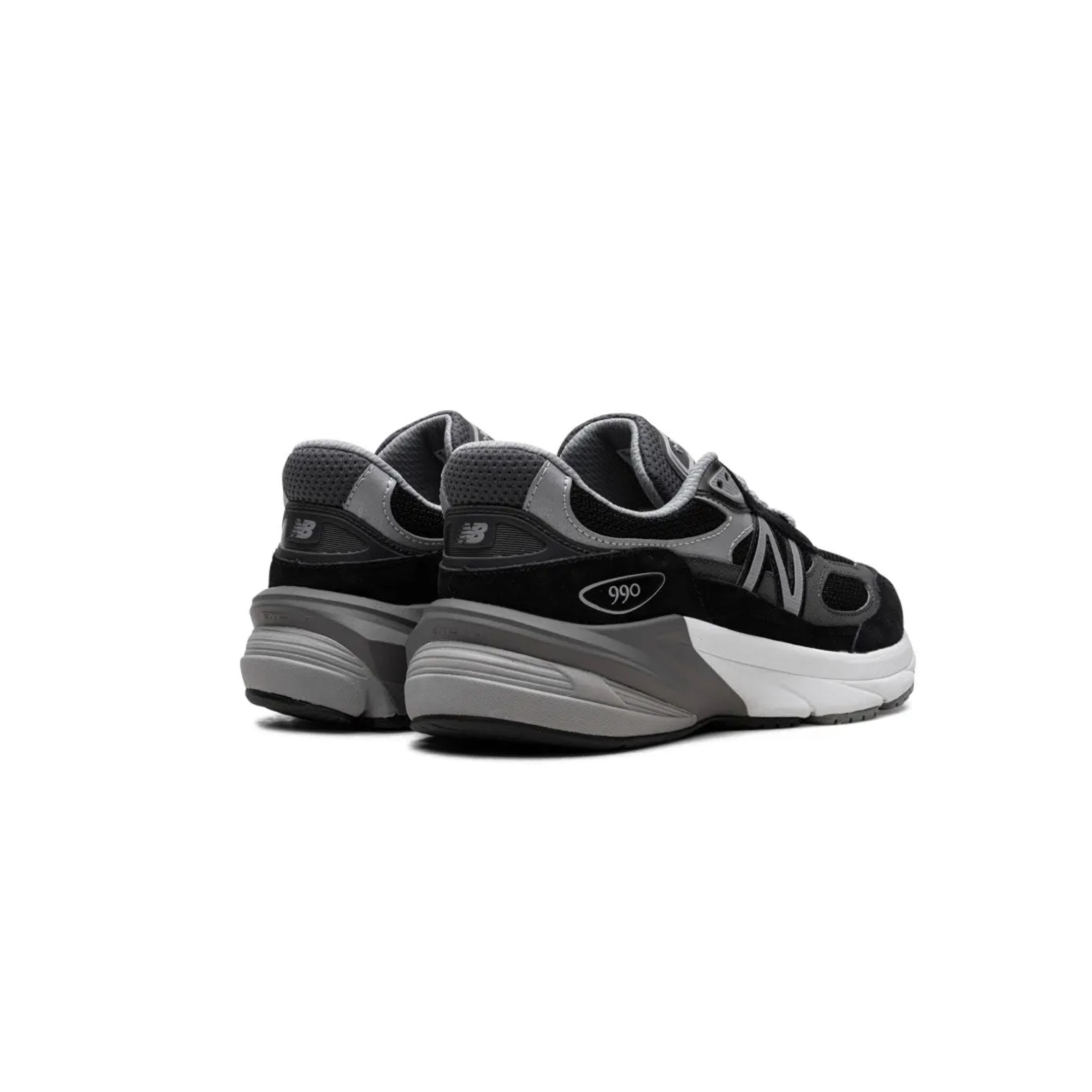 New Balance FuelCell 990v6 Black Silver (GS)