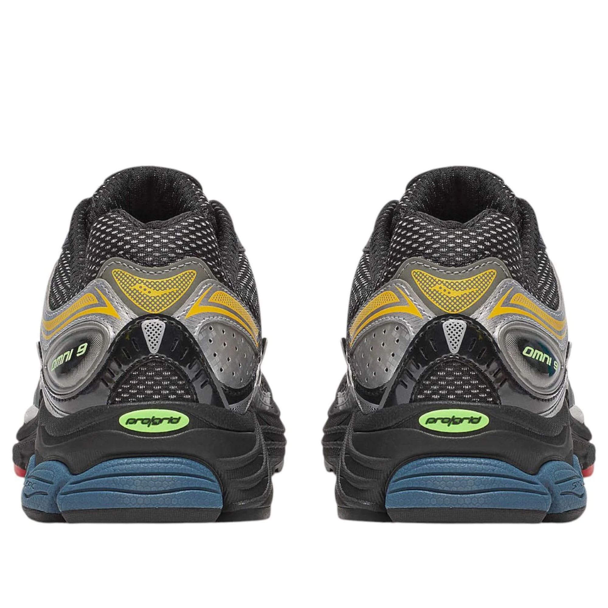 Saucony ProGrid Omni 9 Black Silver Multi