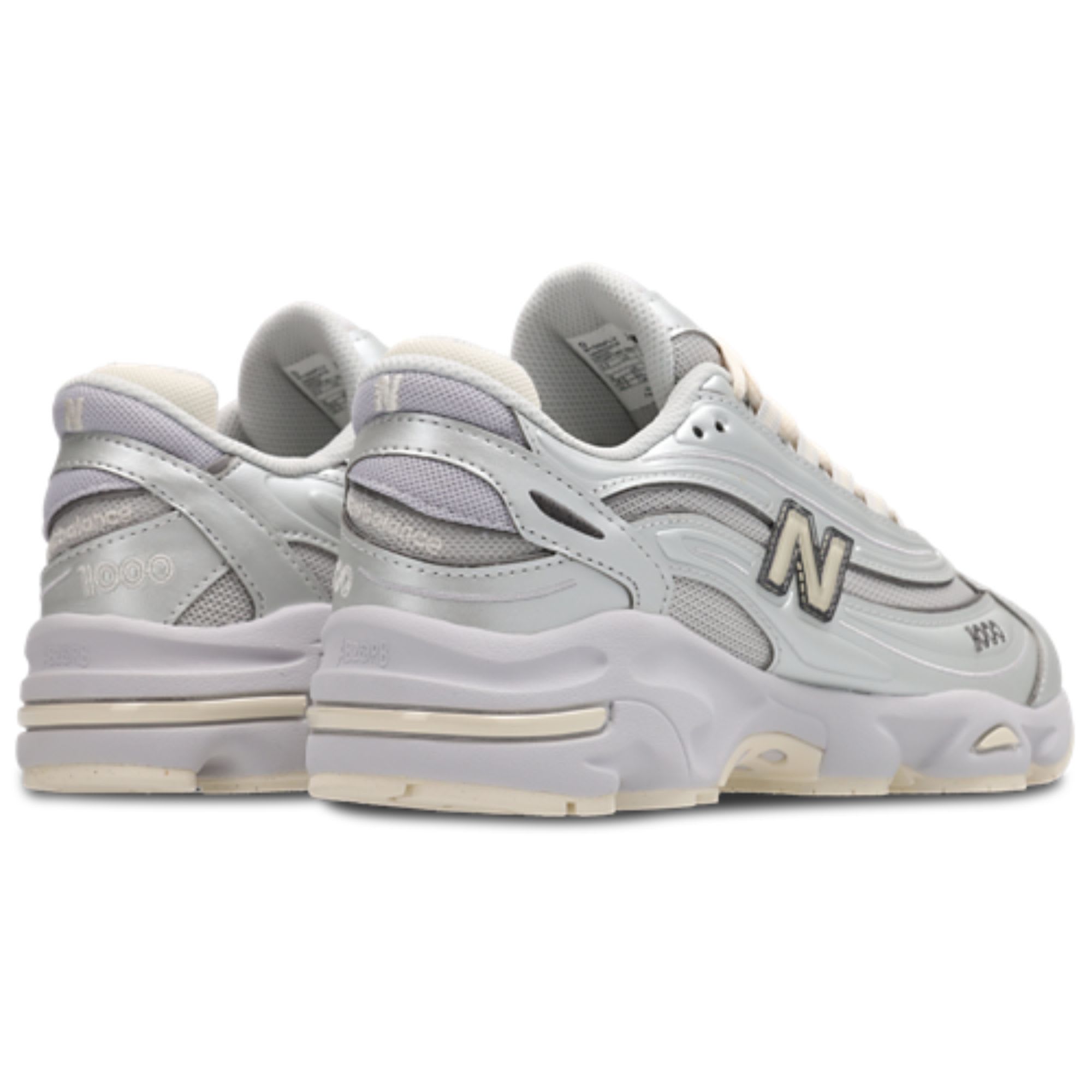 New Balance 1000 Light Silver White