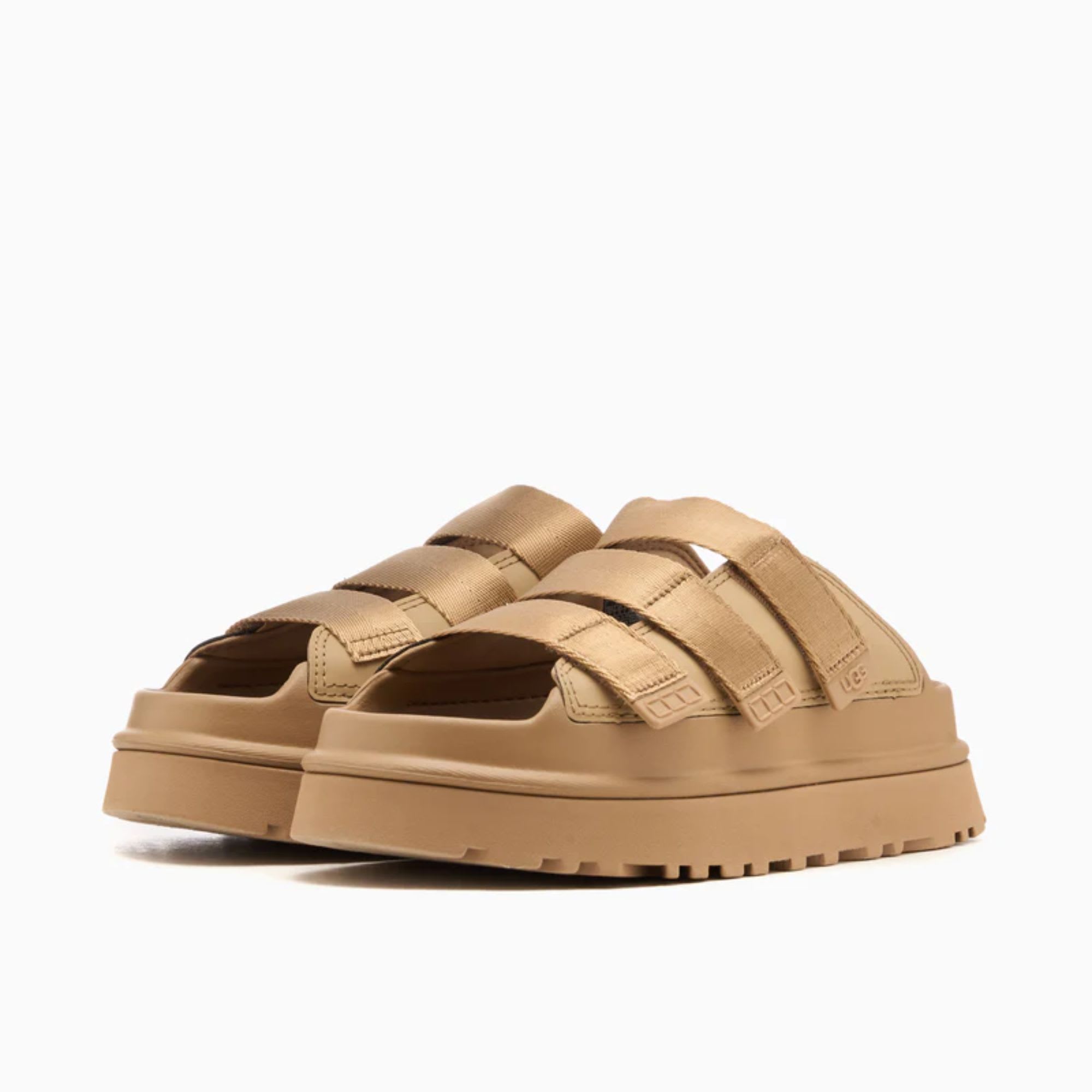 UGG GoldenGlow Slide Dark Sand (Women's)