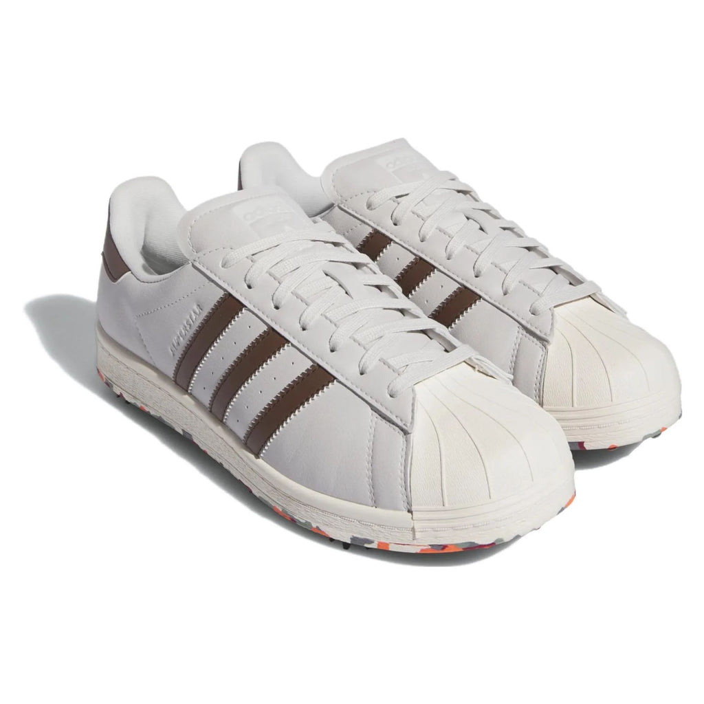 adidas Superstar Golf Grey Brown