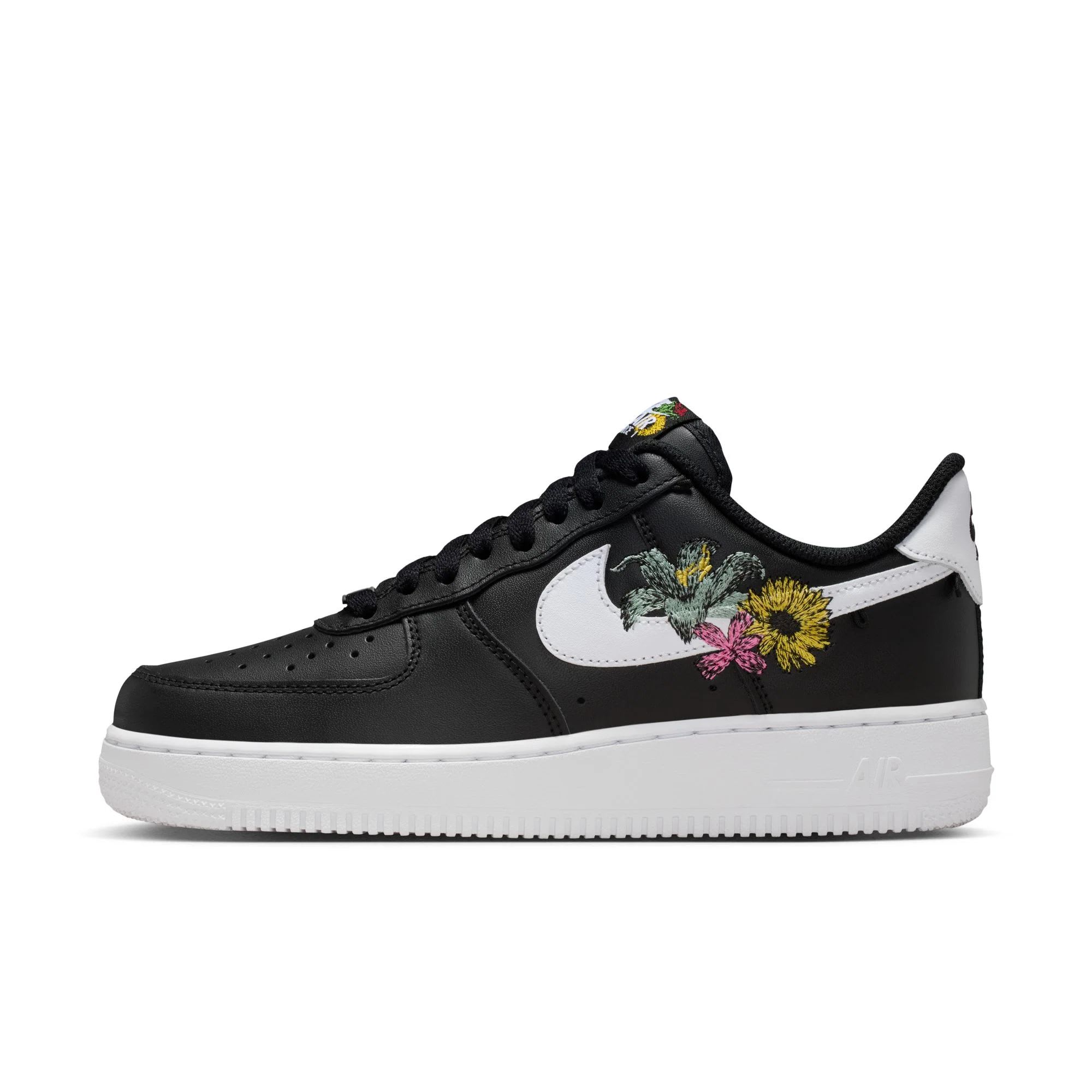 Nike Air Force 1 Low Premium Now Accepting All Flowers Black (Women's)