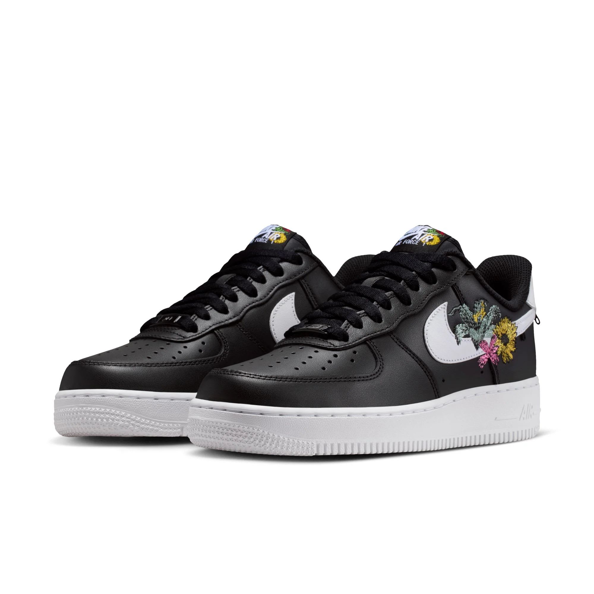 Nike Air Force 1 Low Premium Now Accepting All Flowers Black (Women's)