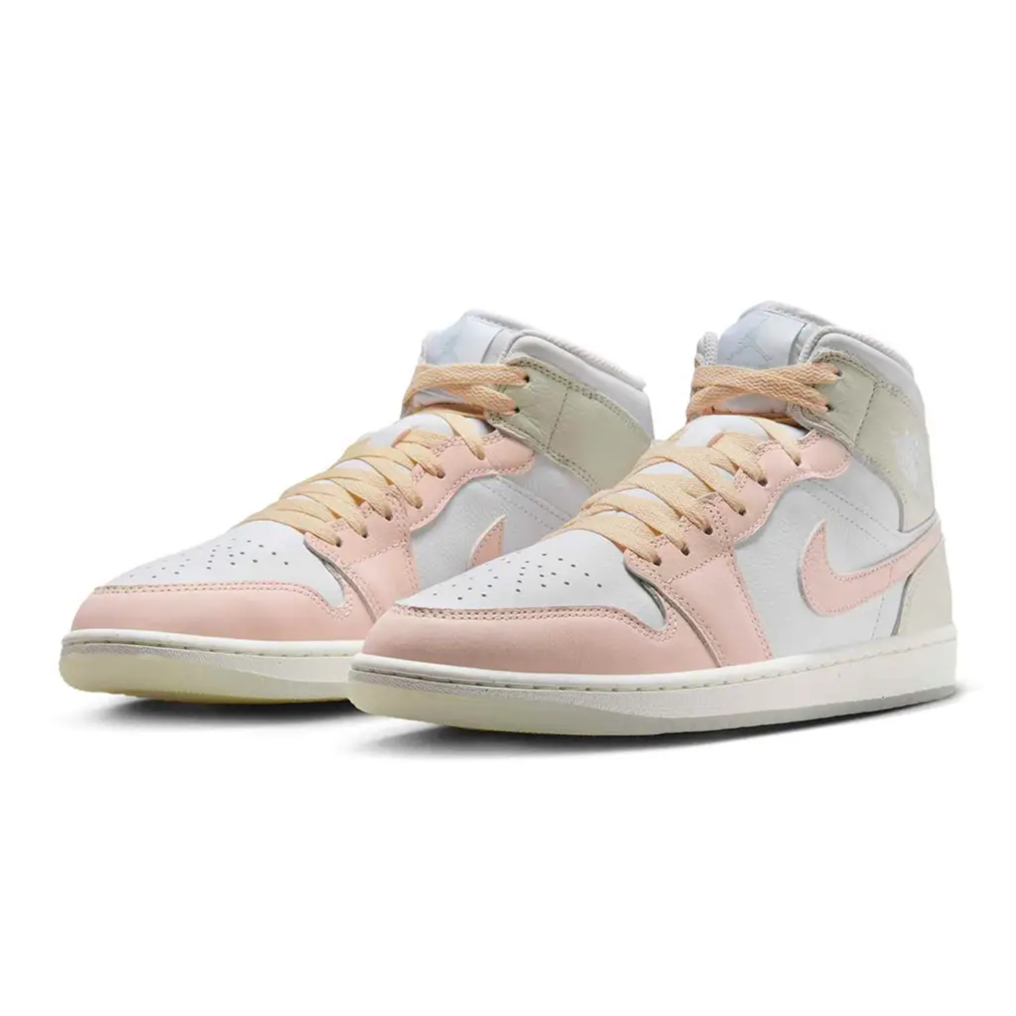 Jordan 1 Mid SE White Sea Glass Glacier Blue Guava Ice