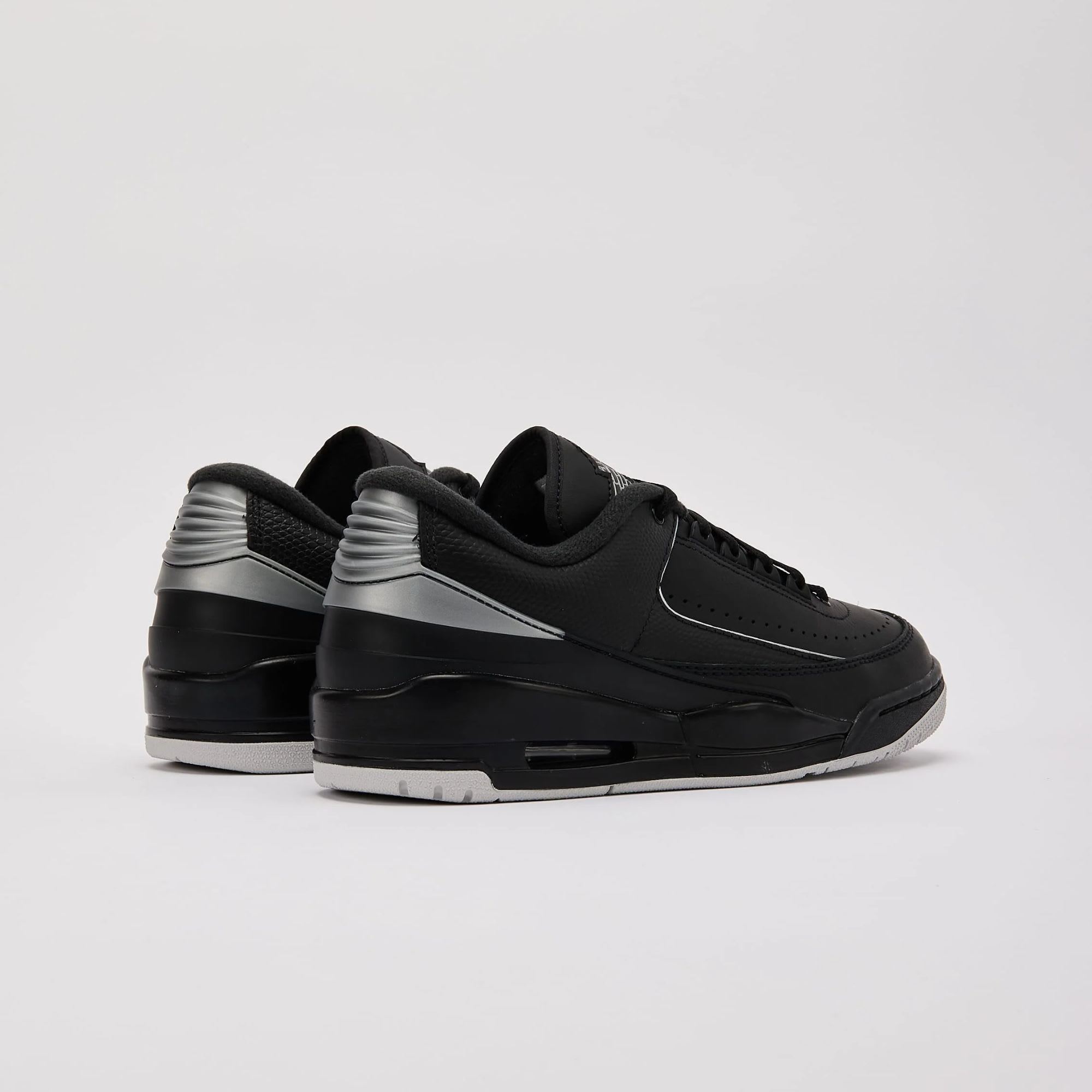Jordan 2/3 Black Metallic Silver