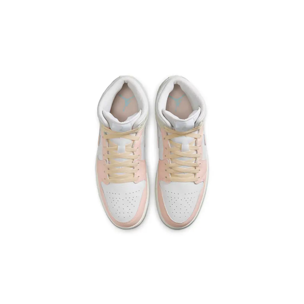 Jordan 1 Mid SE White Sea Glass Glacier Blue Guava Ice