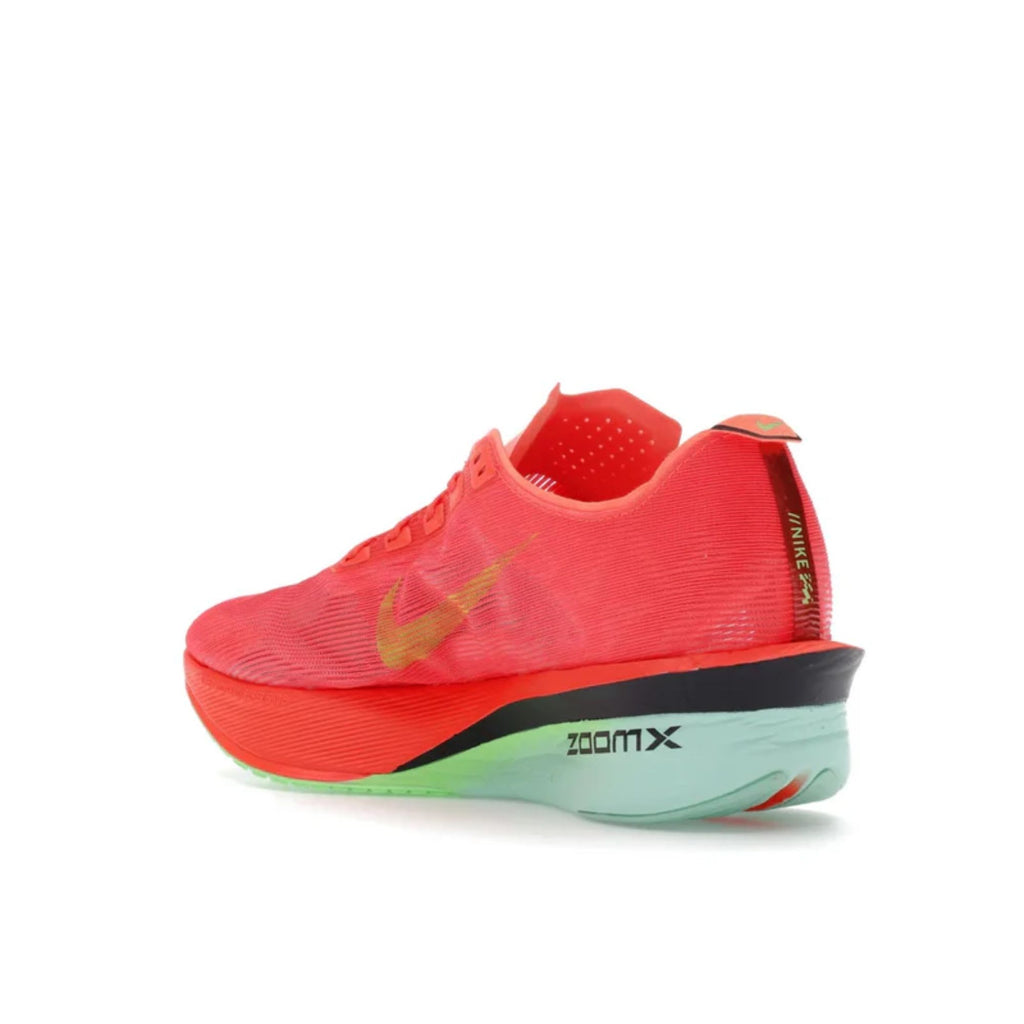 Nike ZoomX Vaporfly Next% 4 Bright Crimson Mint Foam Cave Purple Lime Blast