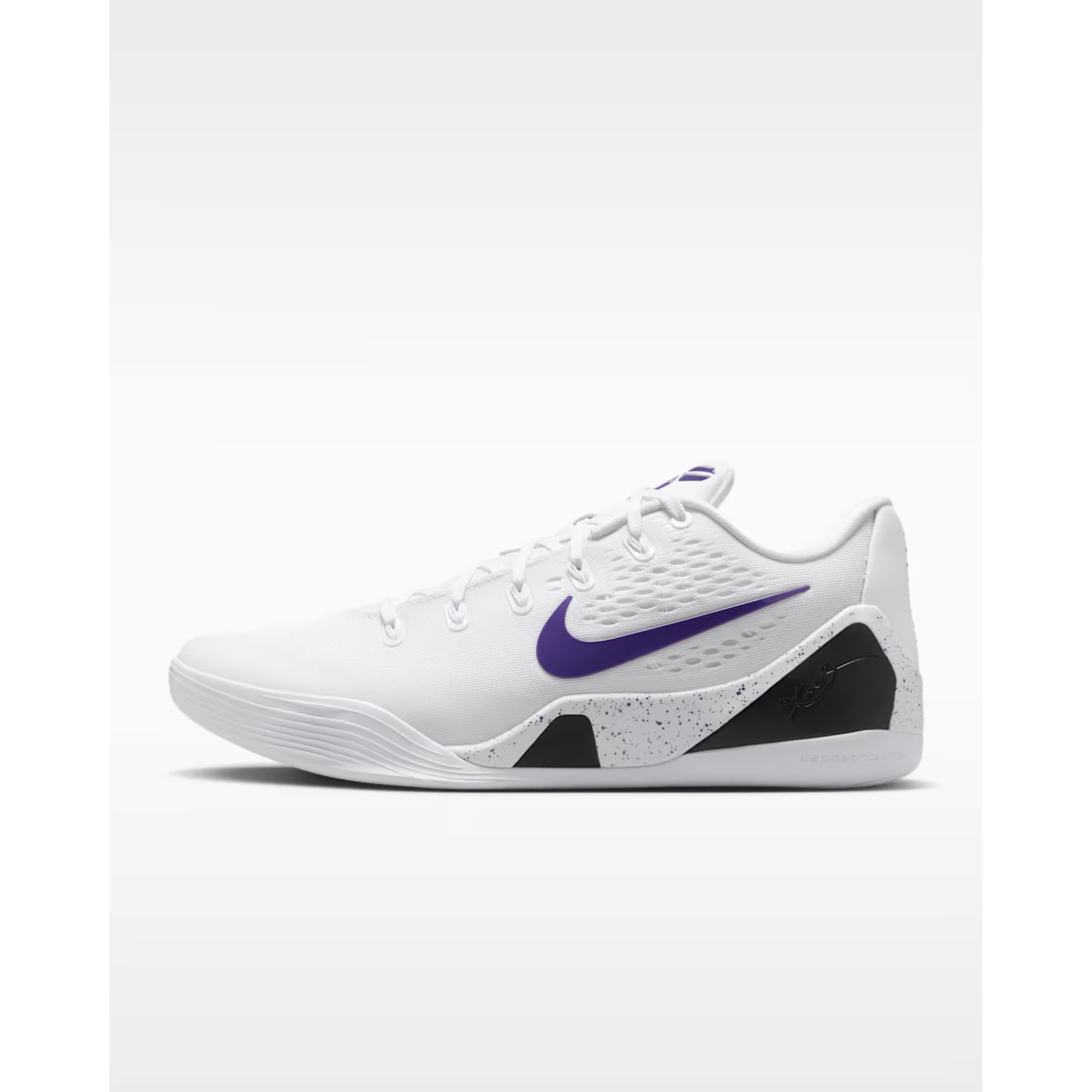 Nike Kobe 9 Elite Low EM Protro White Court Purple