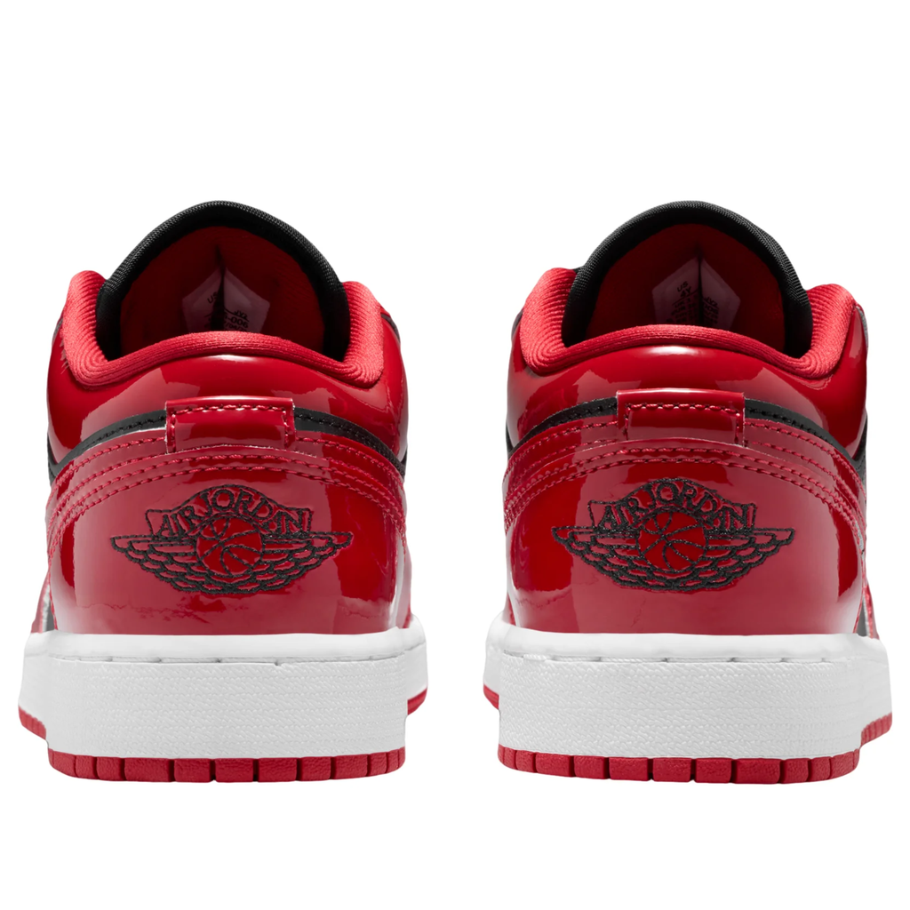 Jordan 1 Low SE Patent Bred Toe (GS)