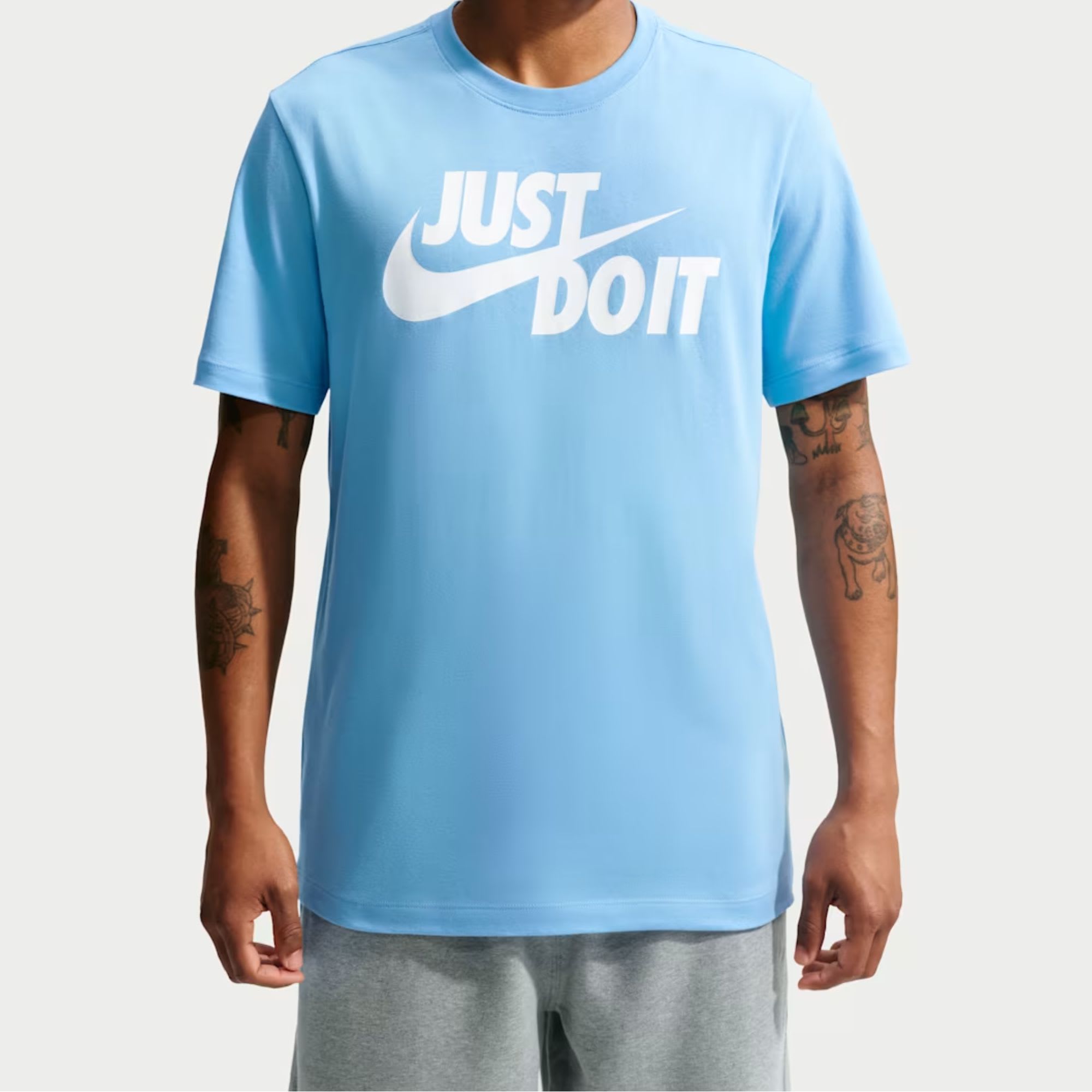 Nike Sportswear Men's Just Do It (JDI) Graphic T-Shirt Blue