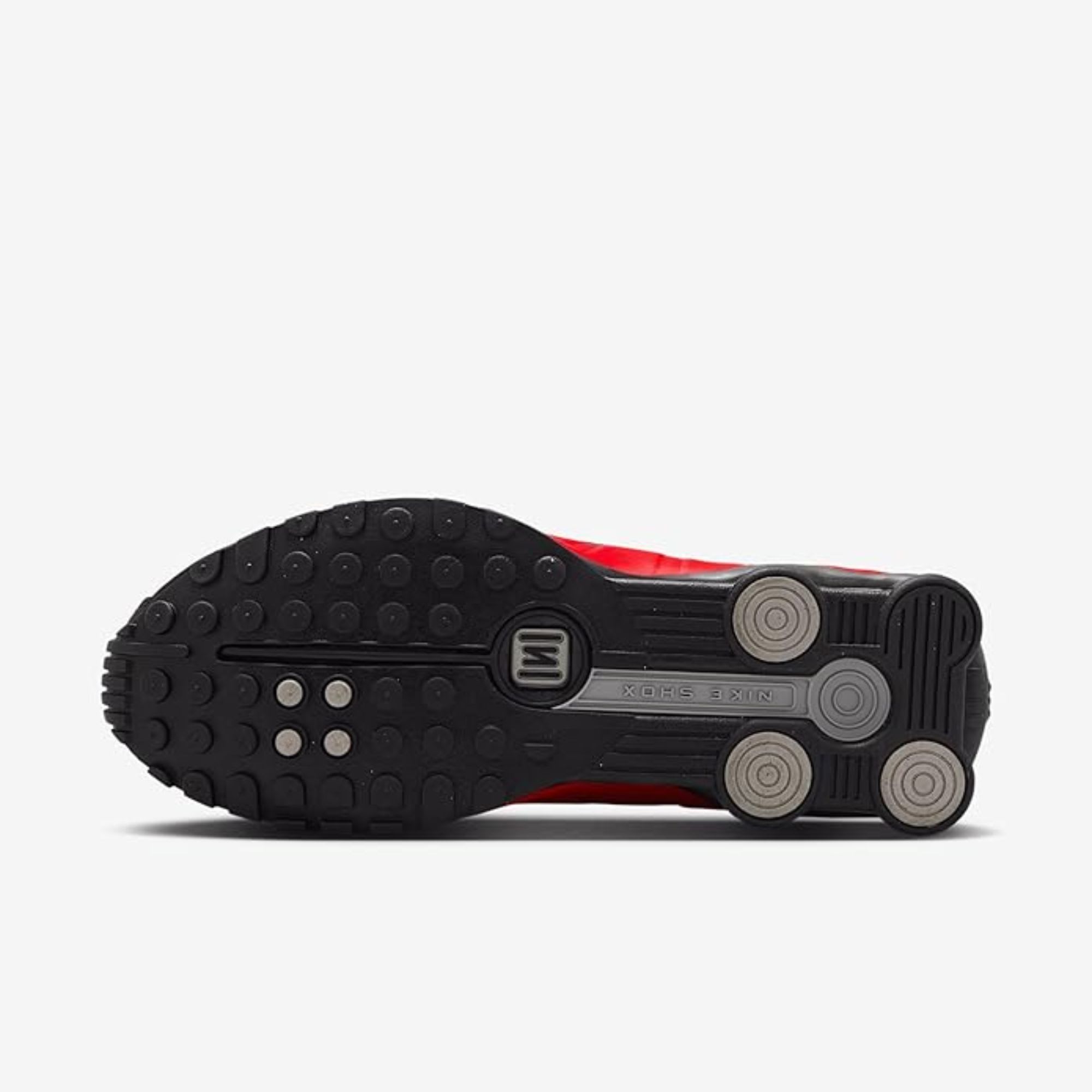 Nike Shox R4 University Red Black Metallic Silver