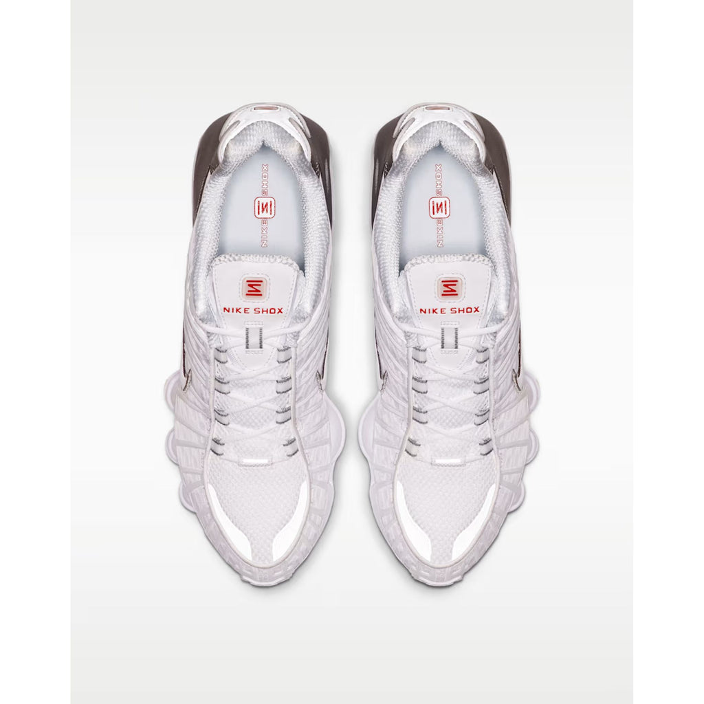 Nike Shox TL White Metallic Silver