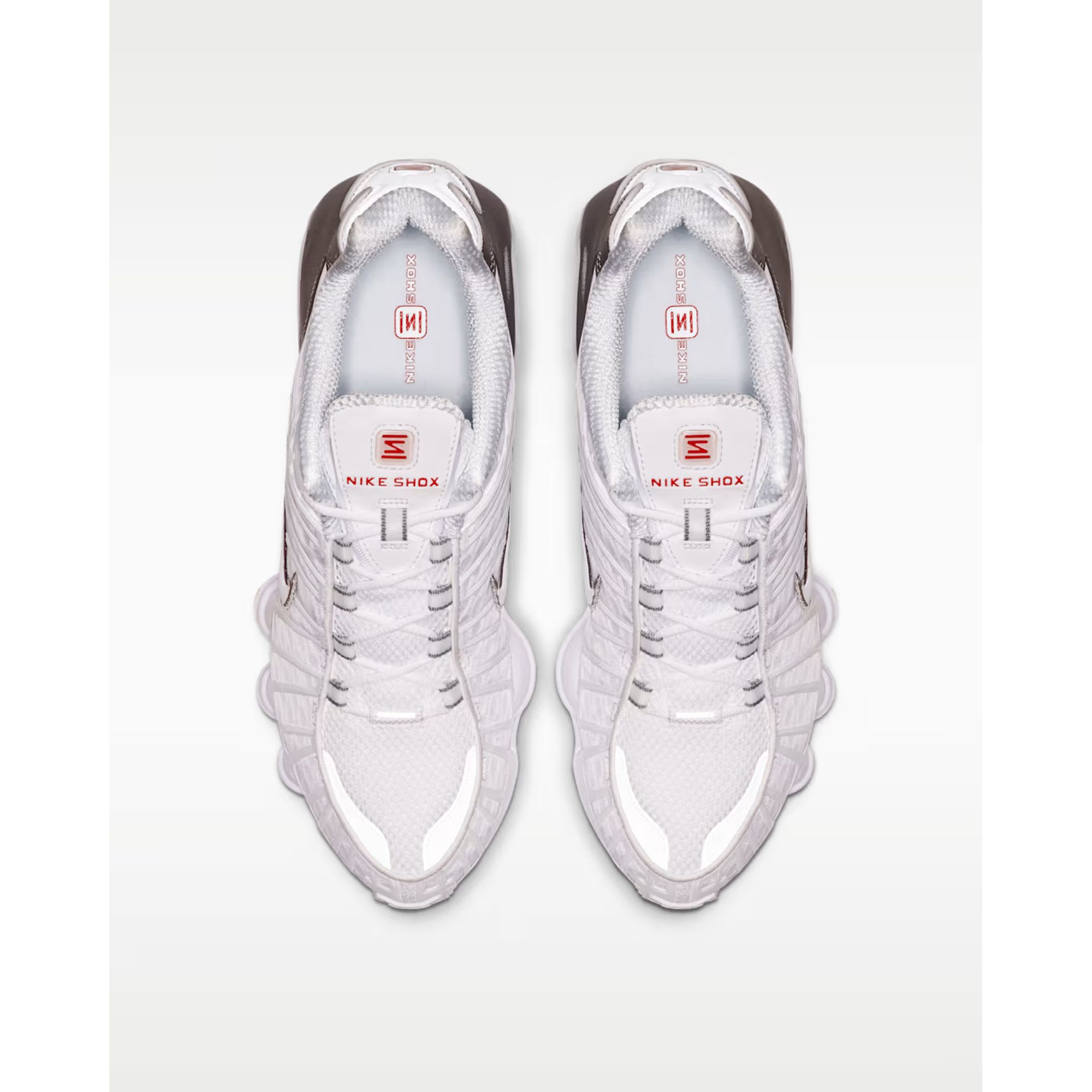 Nike Shox TL White Metallic Silver