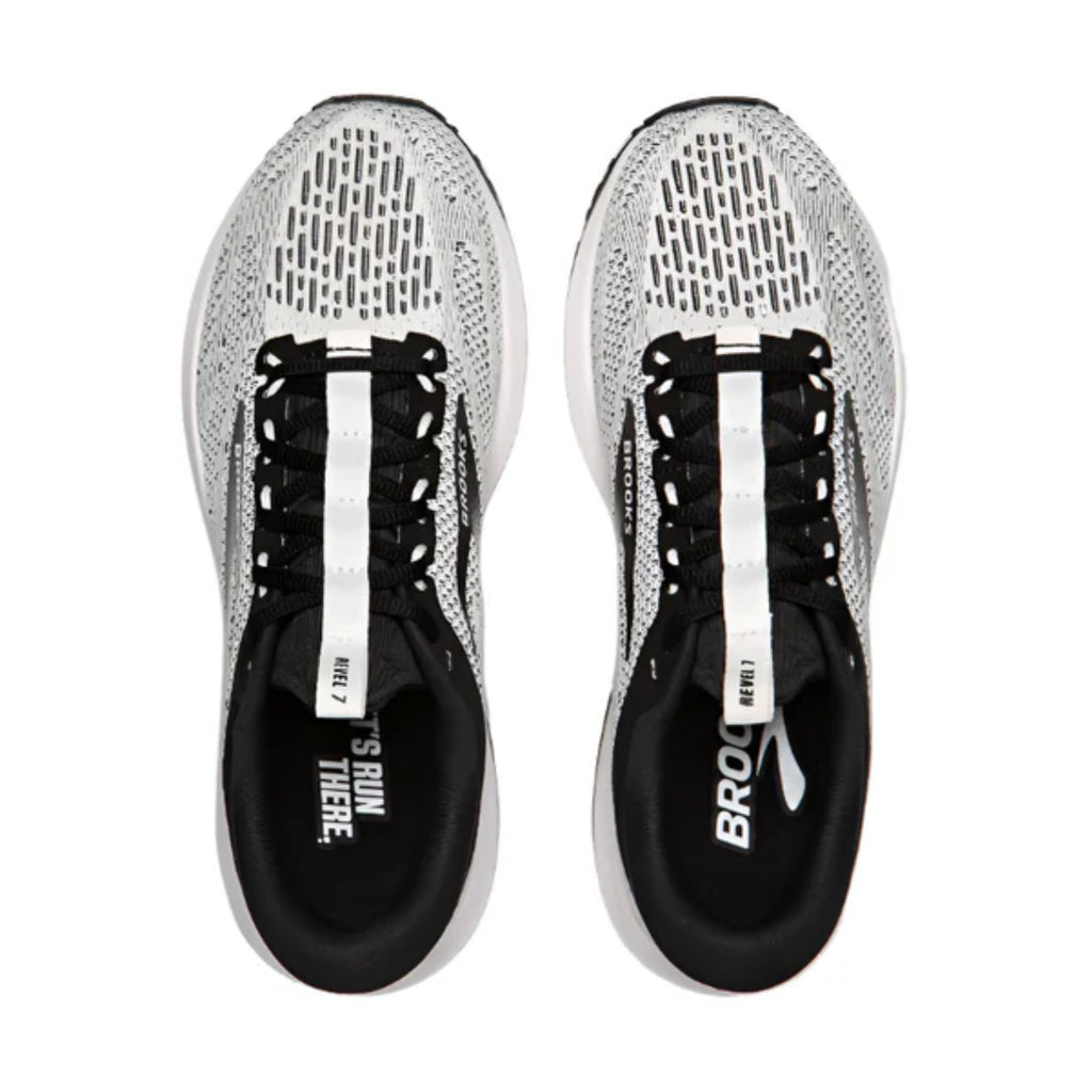 Brooks Revel 7 White Black