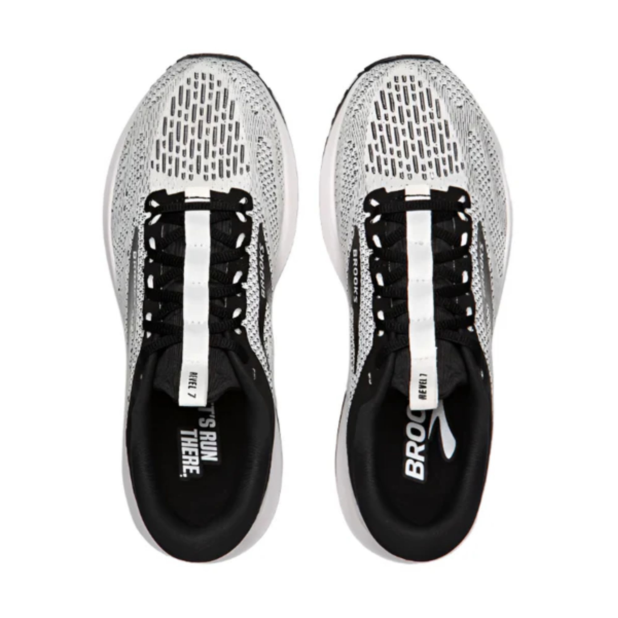 Brooks Revel 7 White Black
