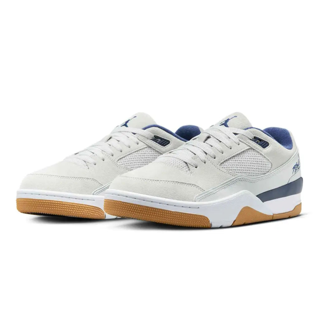 Jordan Flight Court Neutral Grey White Gum Light Brown Midnight Navy