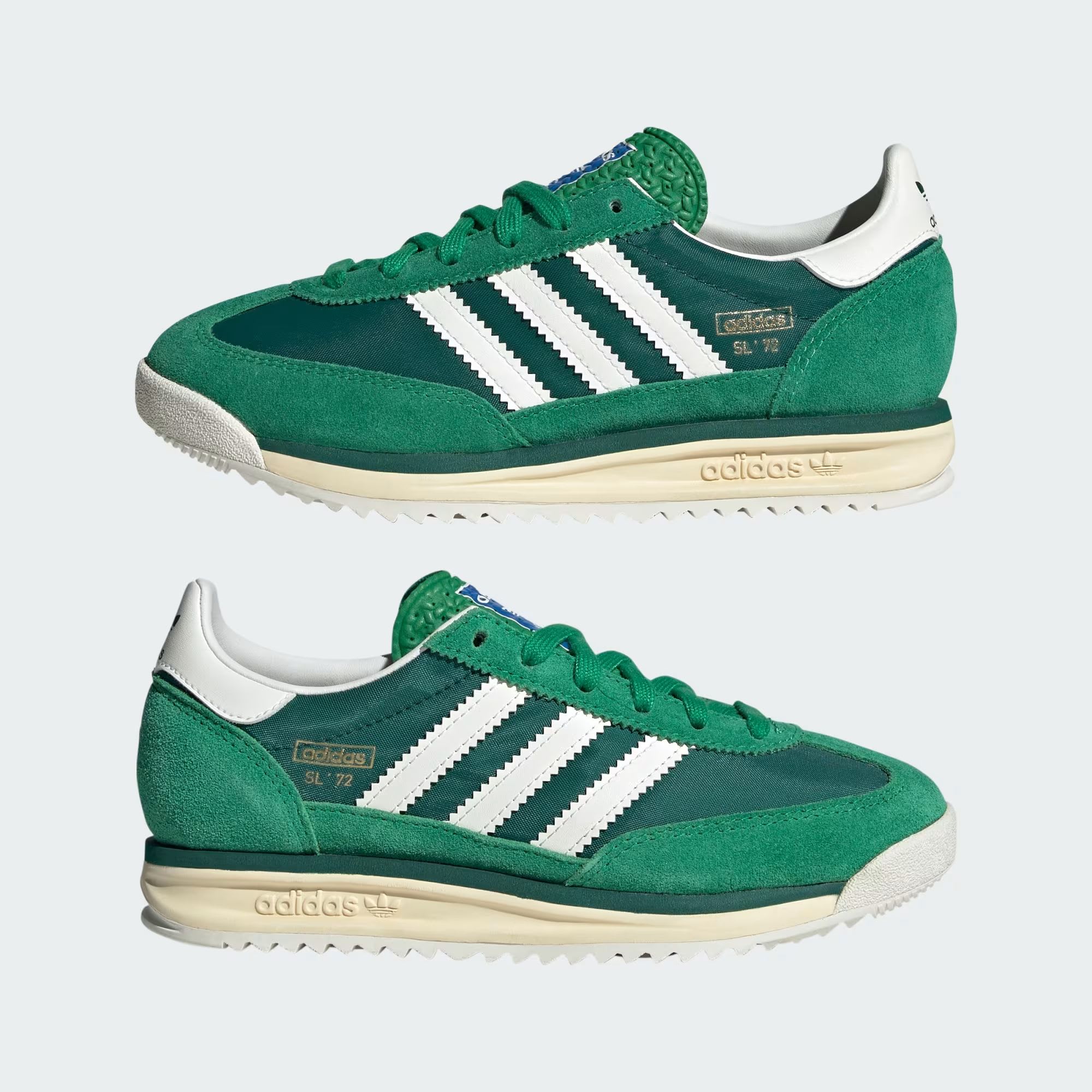 adidas SL 72 RS Green Core White Collegiate Green (GS)