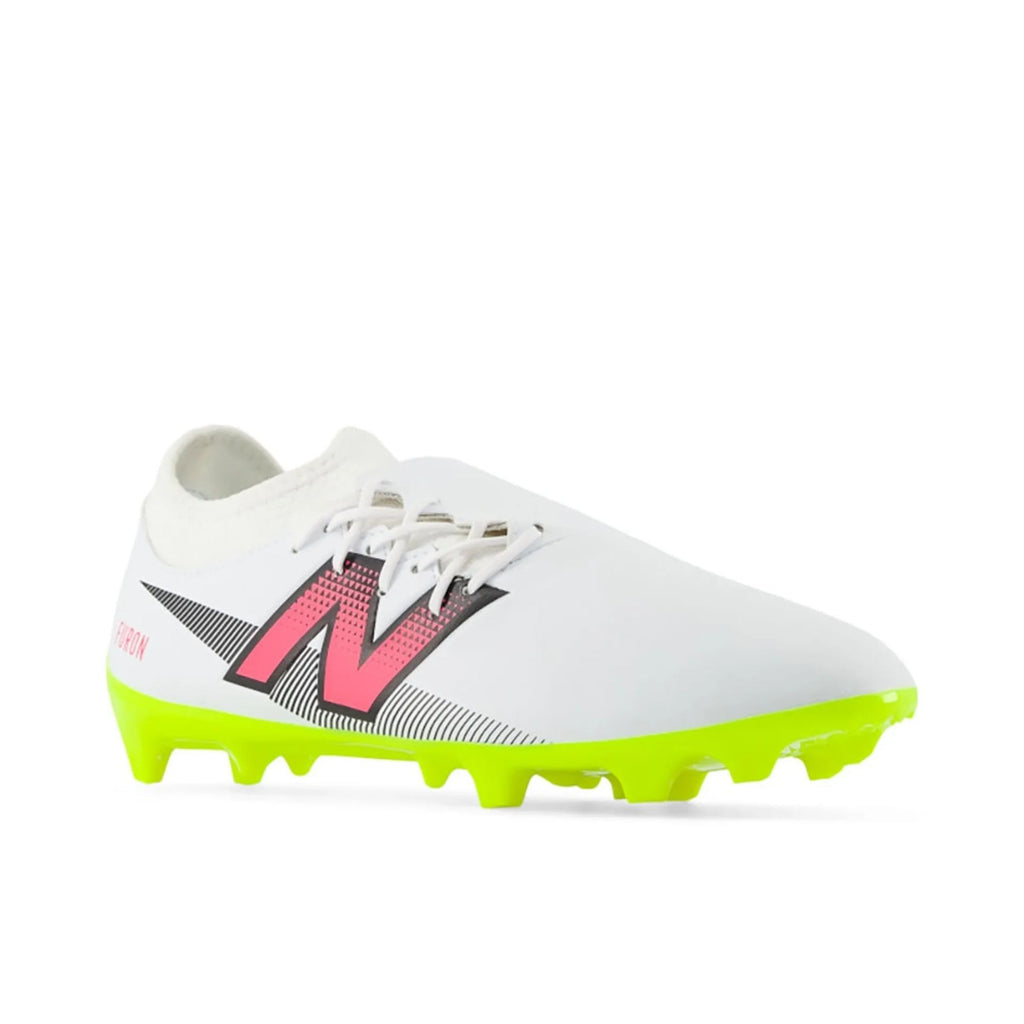 New Balance Furon Dispatch FG V7 White Hi-Lite Neon Pink