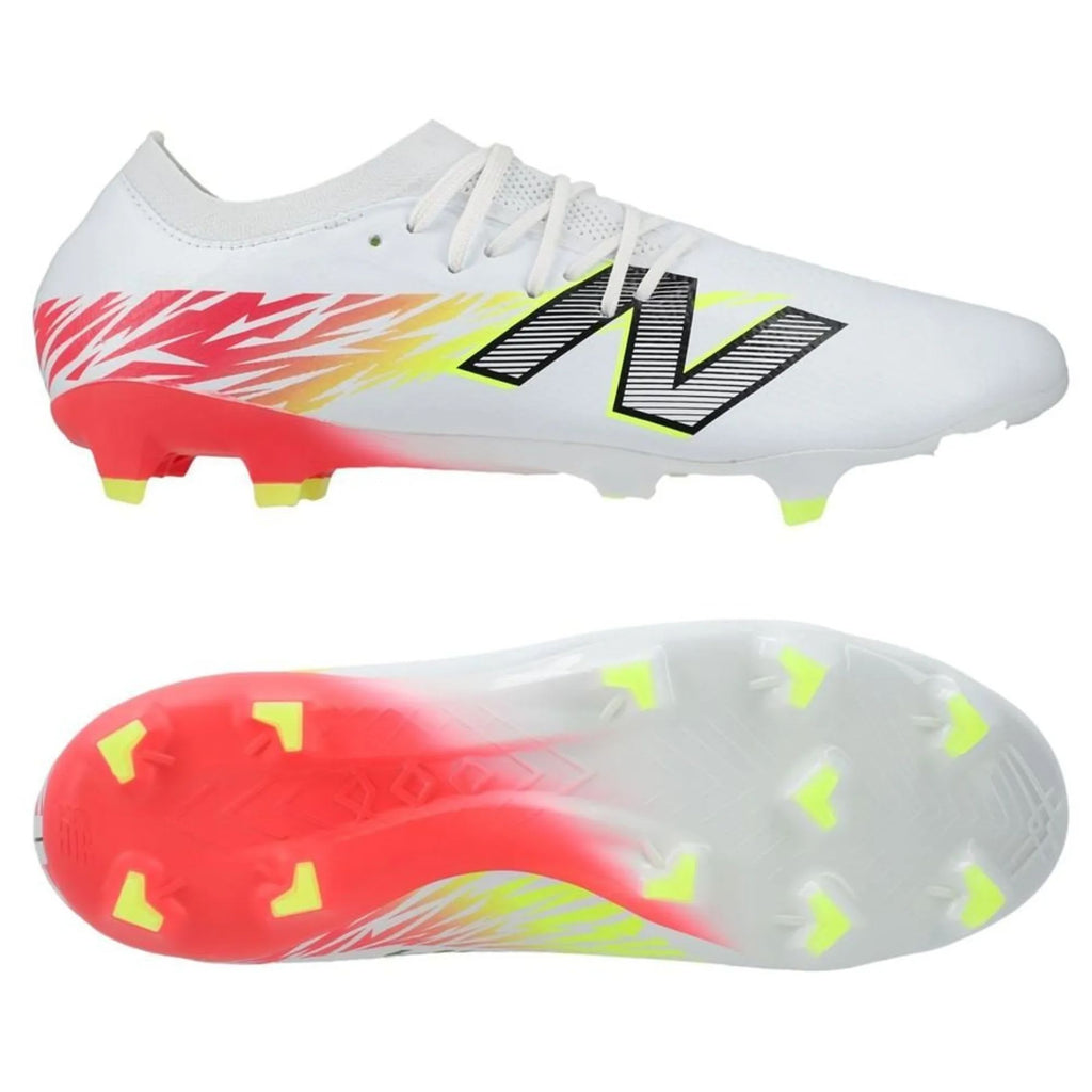 New Balance Furon V8 Pro FG White Energy Red Hi-lite