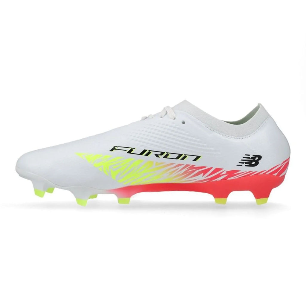 New Balance Furon V8 Pro FG White Energy Red Hi-lite