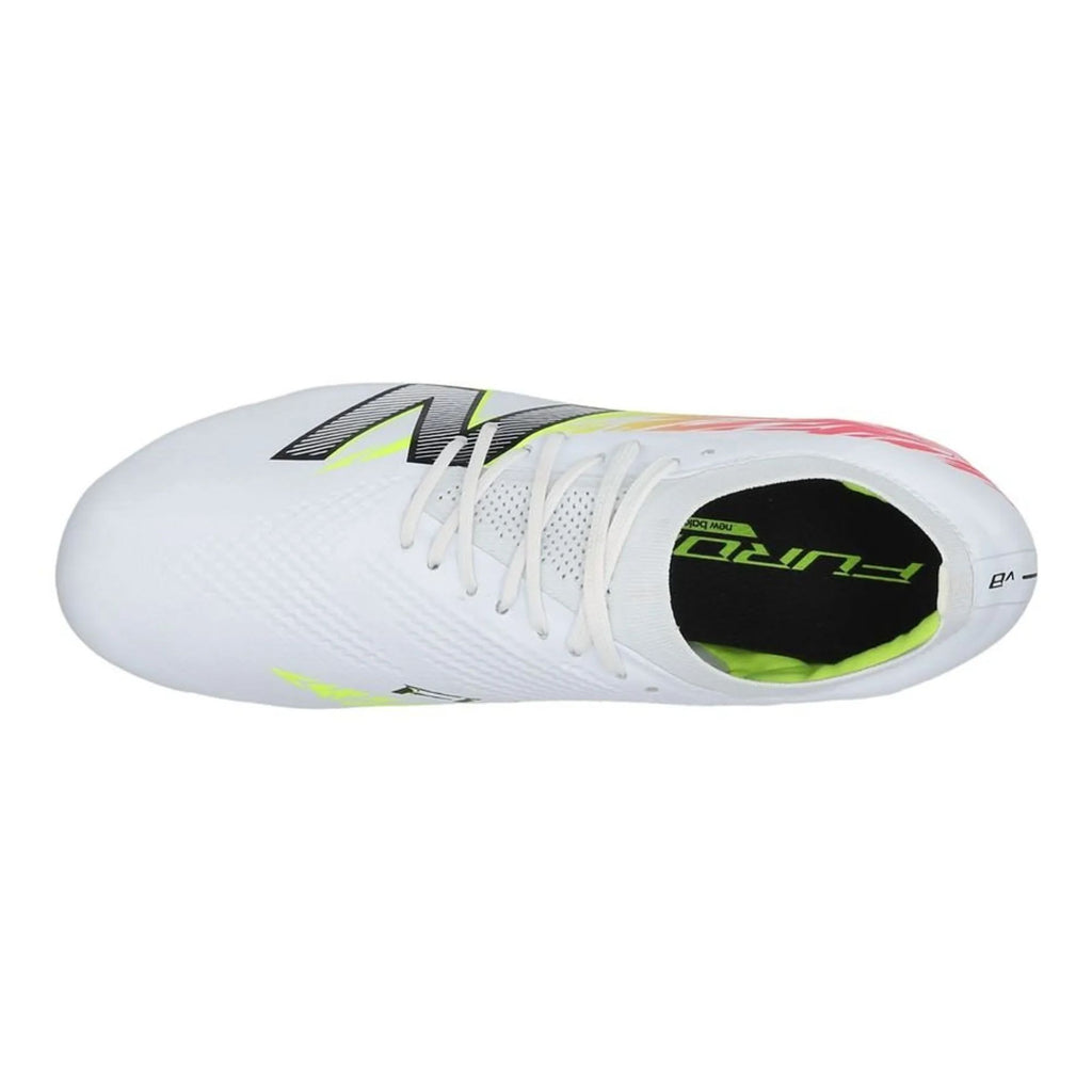 New Balance Furon V8 Pro FG White Energy Red Hi-lite