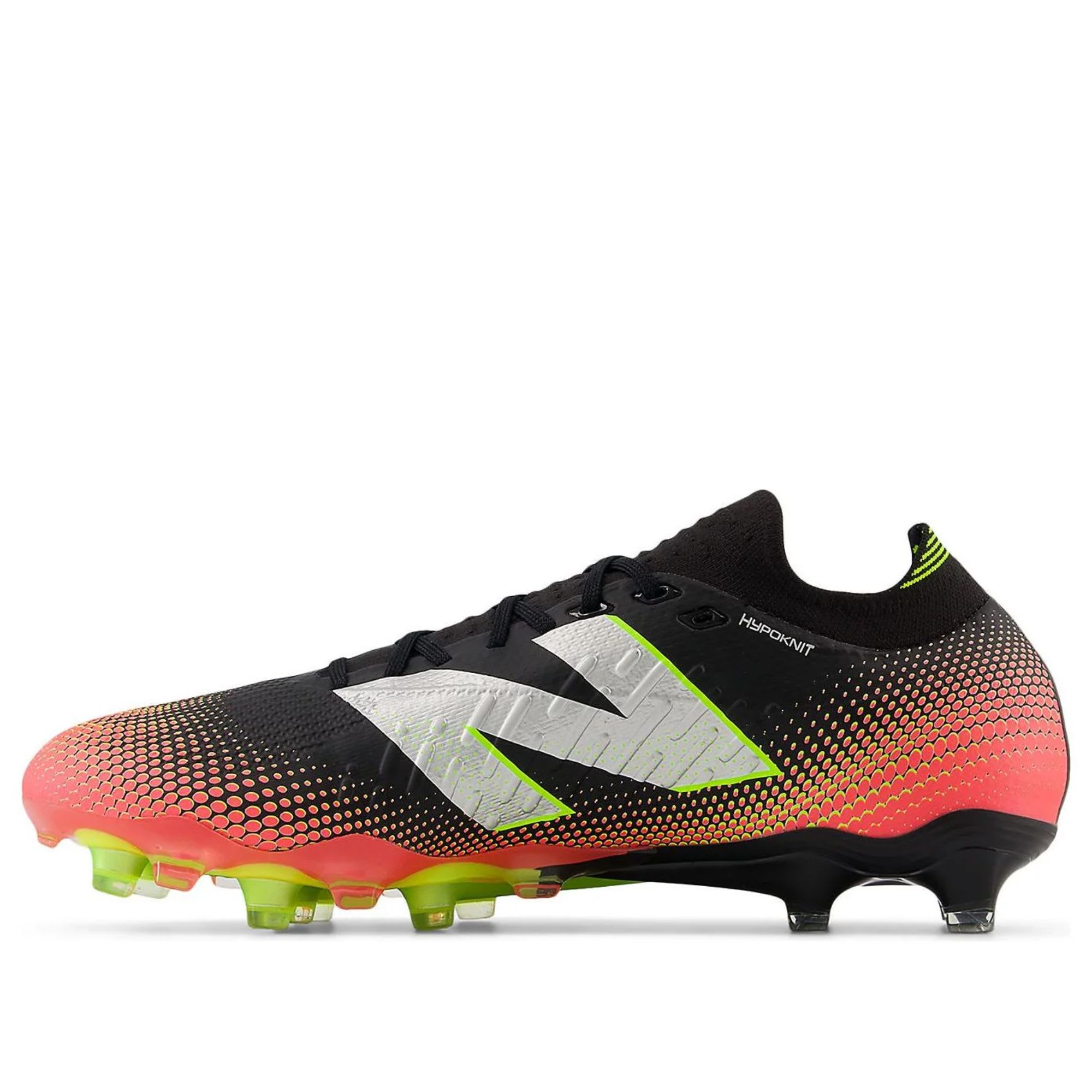 New Balance Tekela Pro Low Laced FG v4 Black Neo Flame Clementine