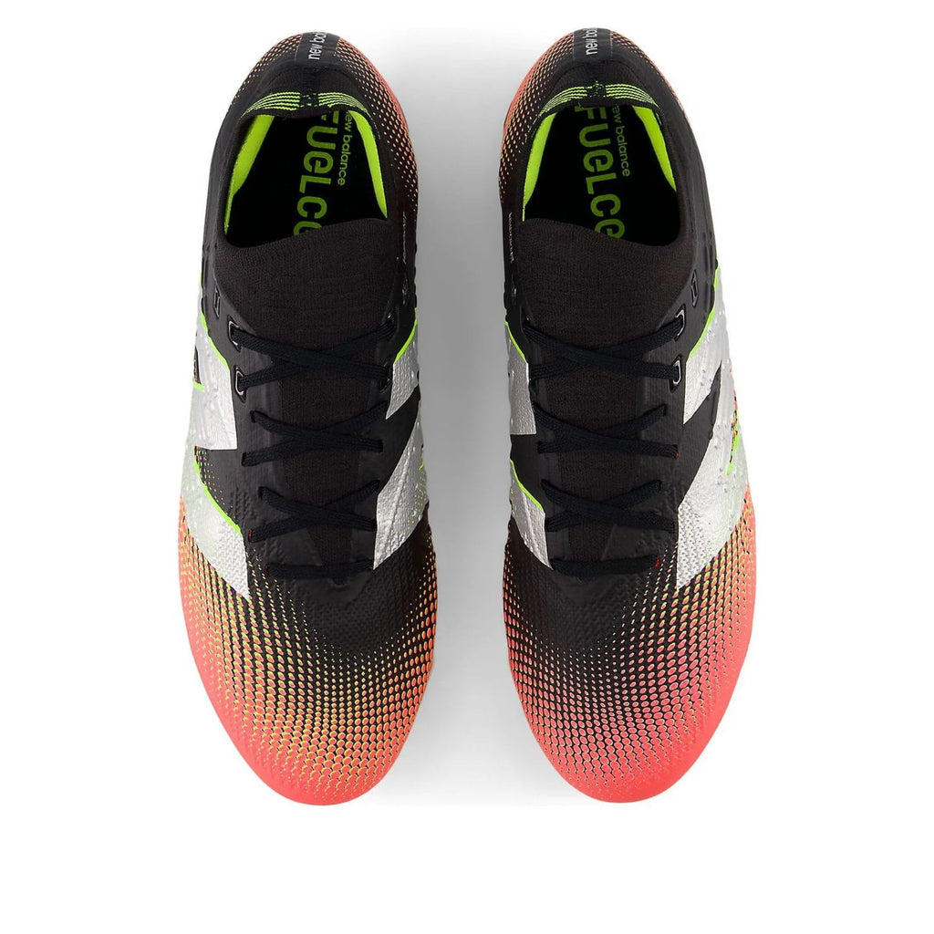 New Balance Tekela Pro Low Laced FG v4 Black Neo Flame Clementine